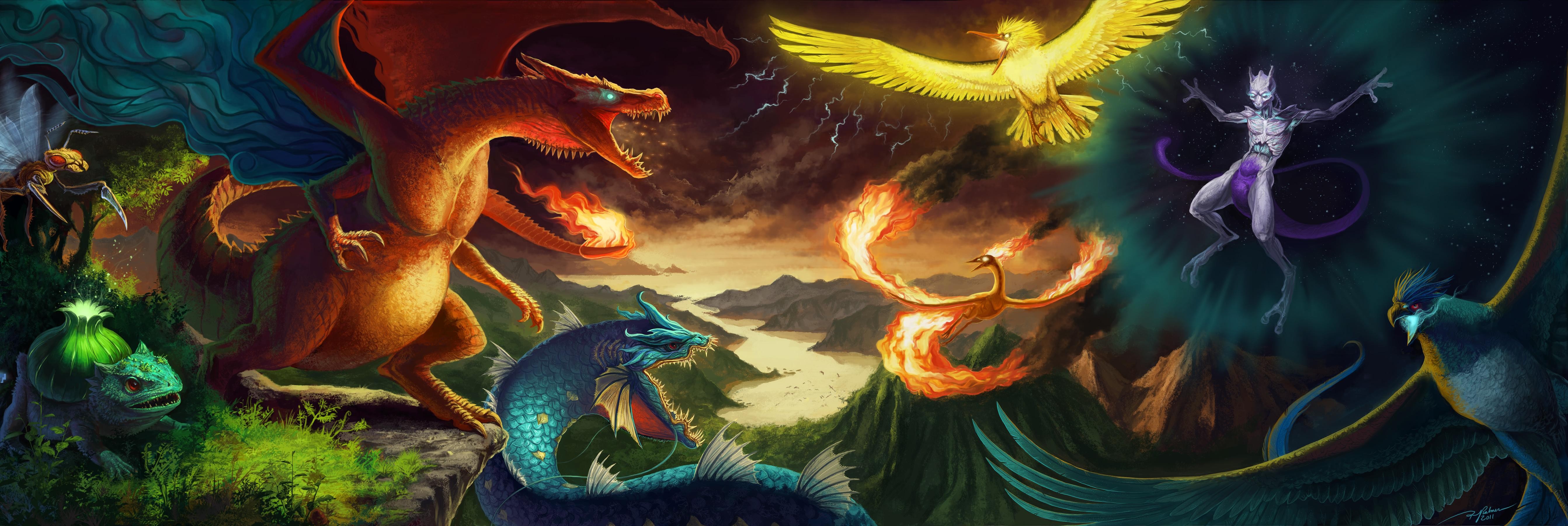 Legendary Birds Pokemon Wallpapers