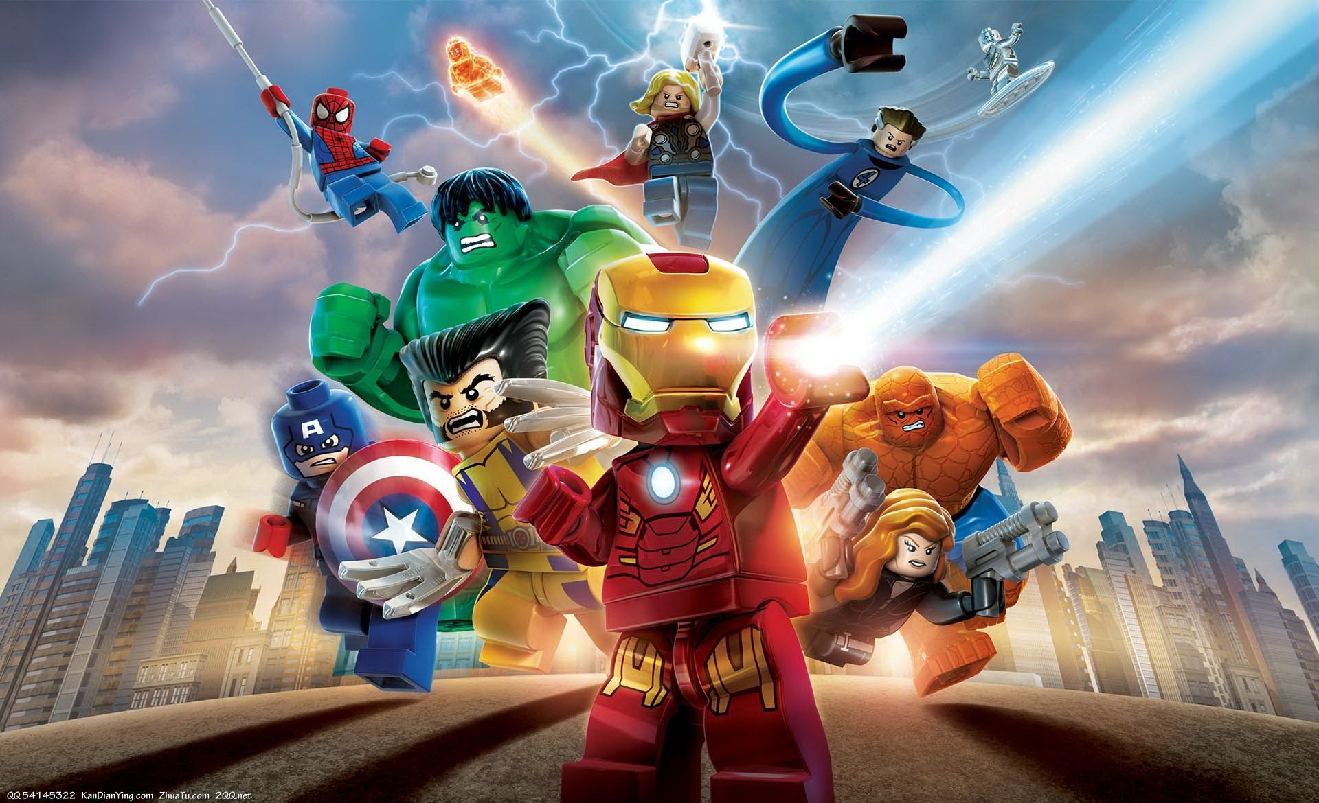 Lego Avengers Wallpapers