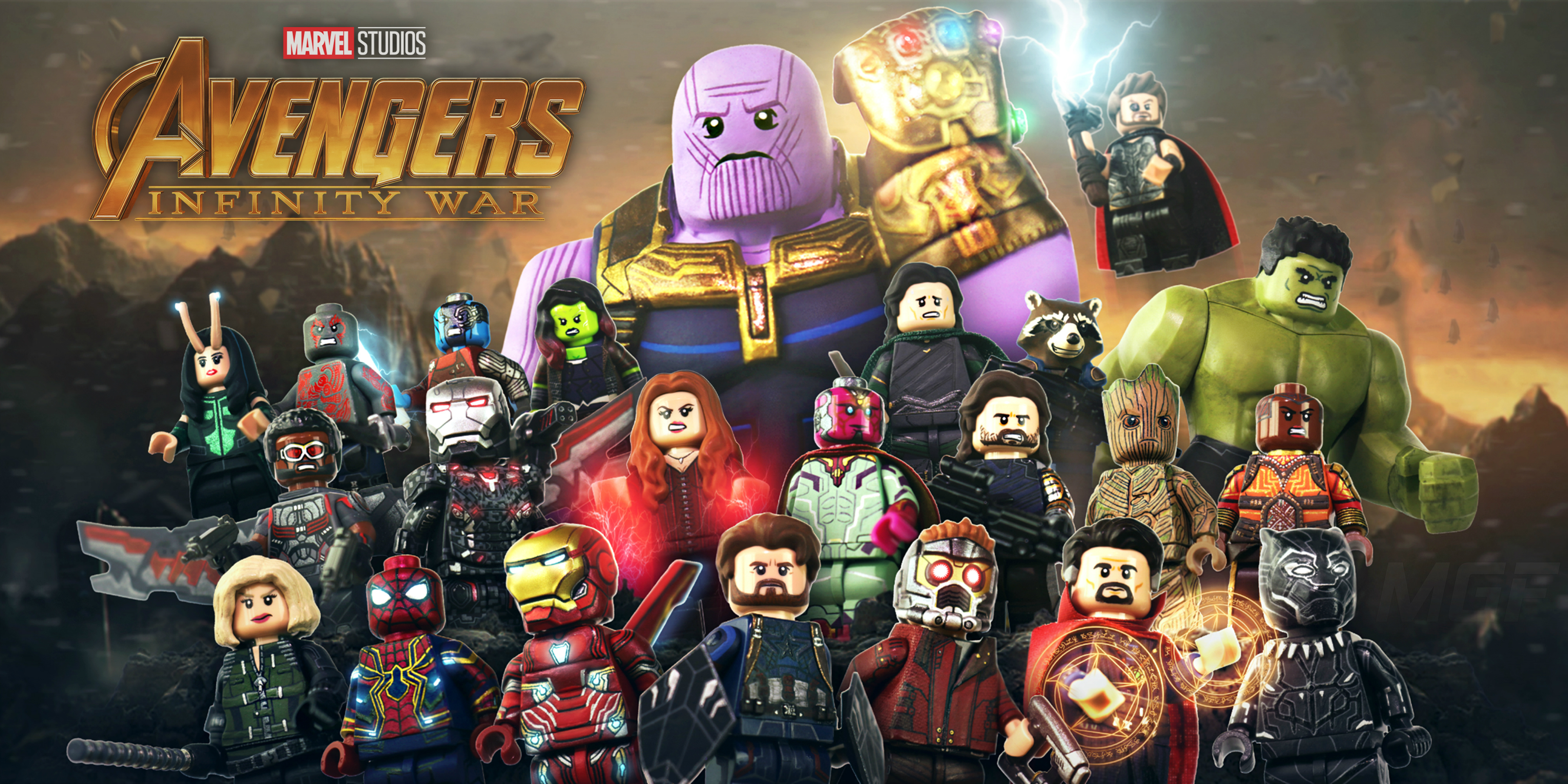Lego Avengers Wallpapers