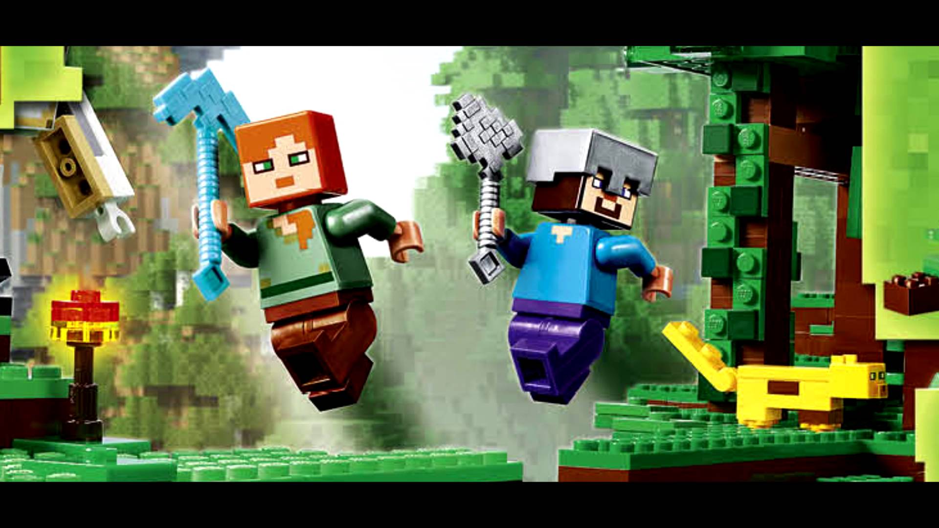 Lego Minecraft Wallpapers