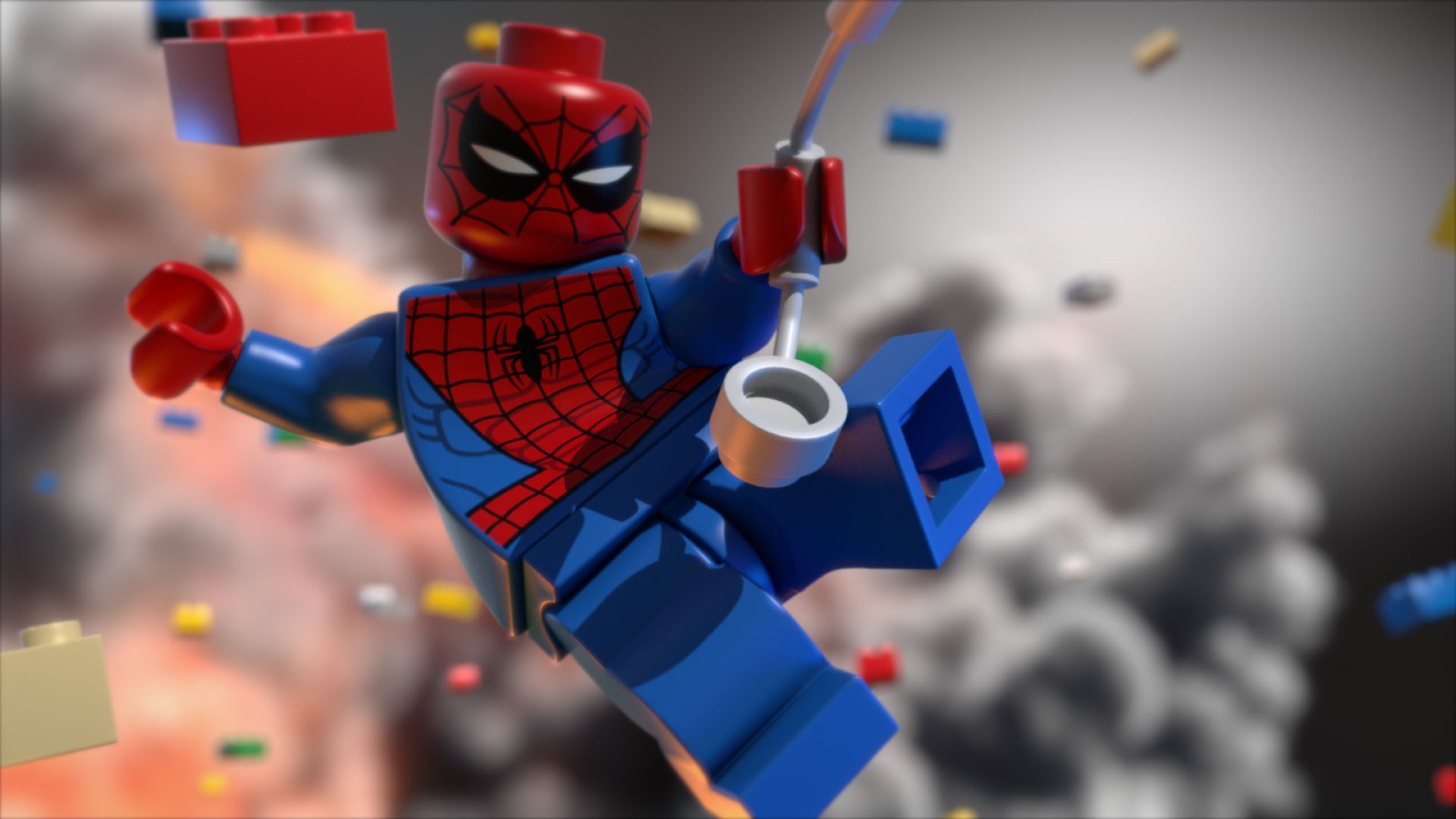 Lego Spiderman Wallpapers