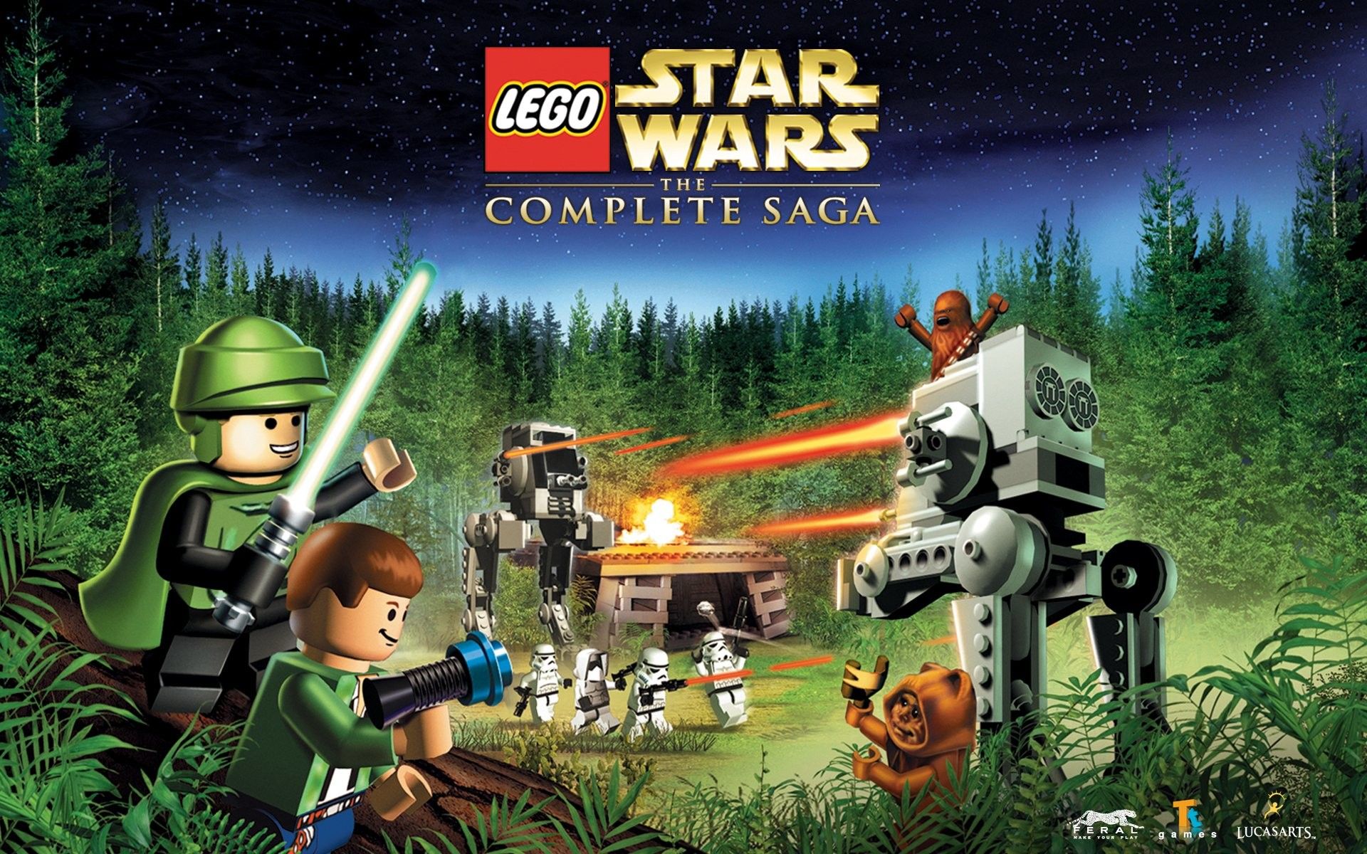 Lego Star Wars The Complete Saga Wallpapers