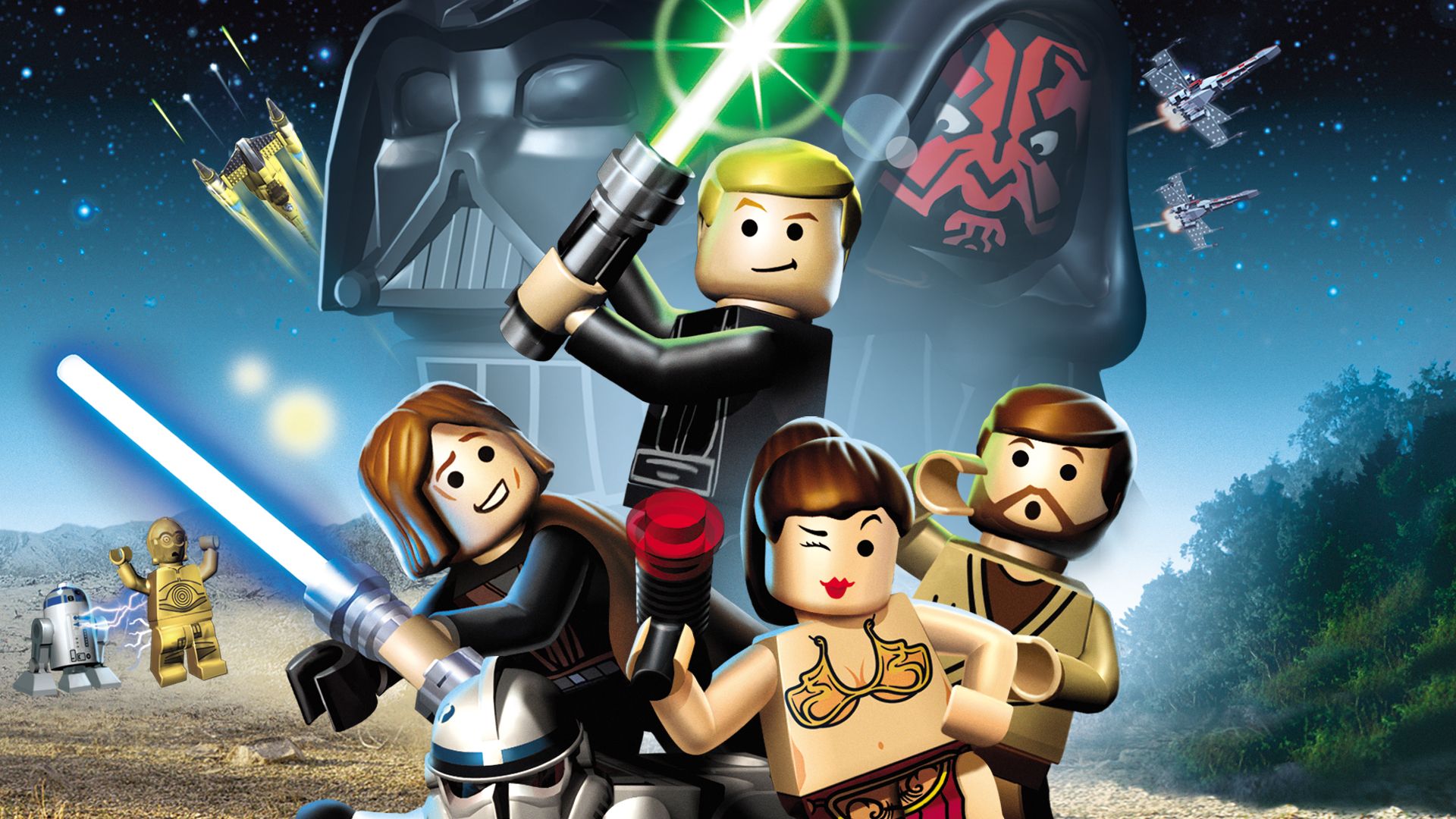 Lego Star Wars The Complete Saga Wallpapers