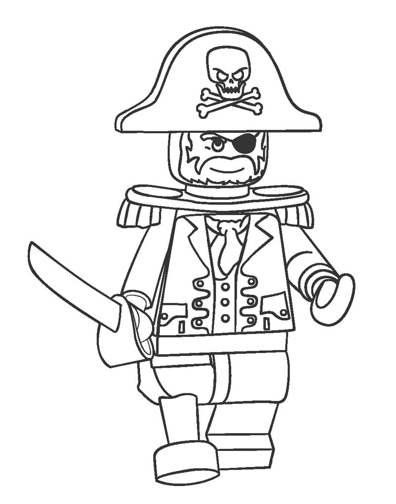 Lego Zombie Coloring Pages Wallpapers