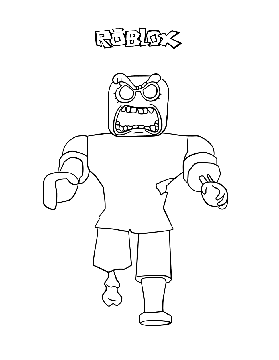 Lego Zombie Coloring Pages Wallpapers