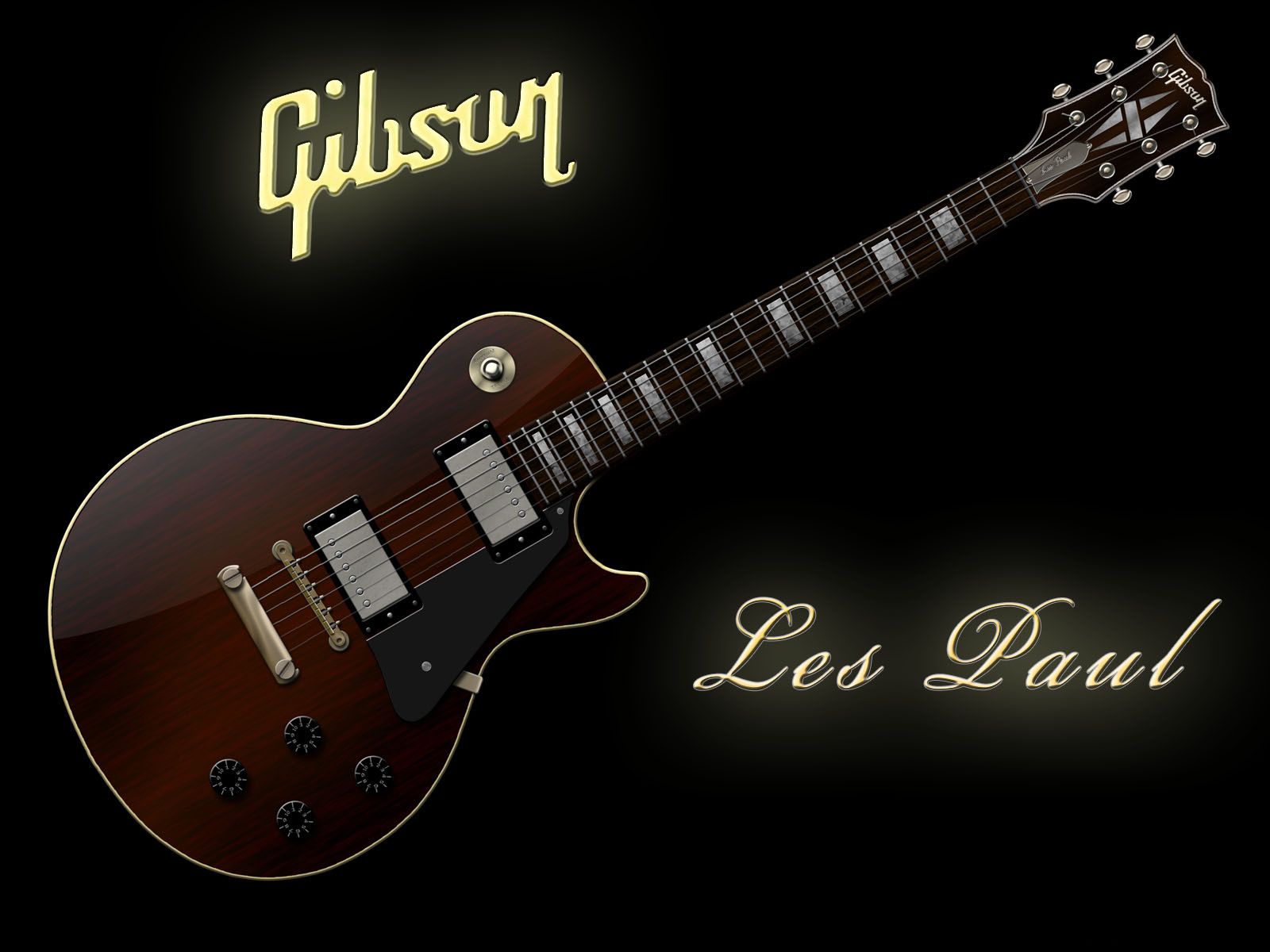 Les Paul Electric Guitar Wallpapers