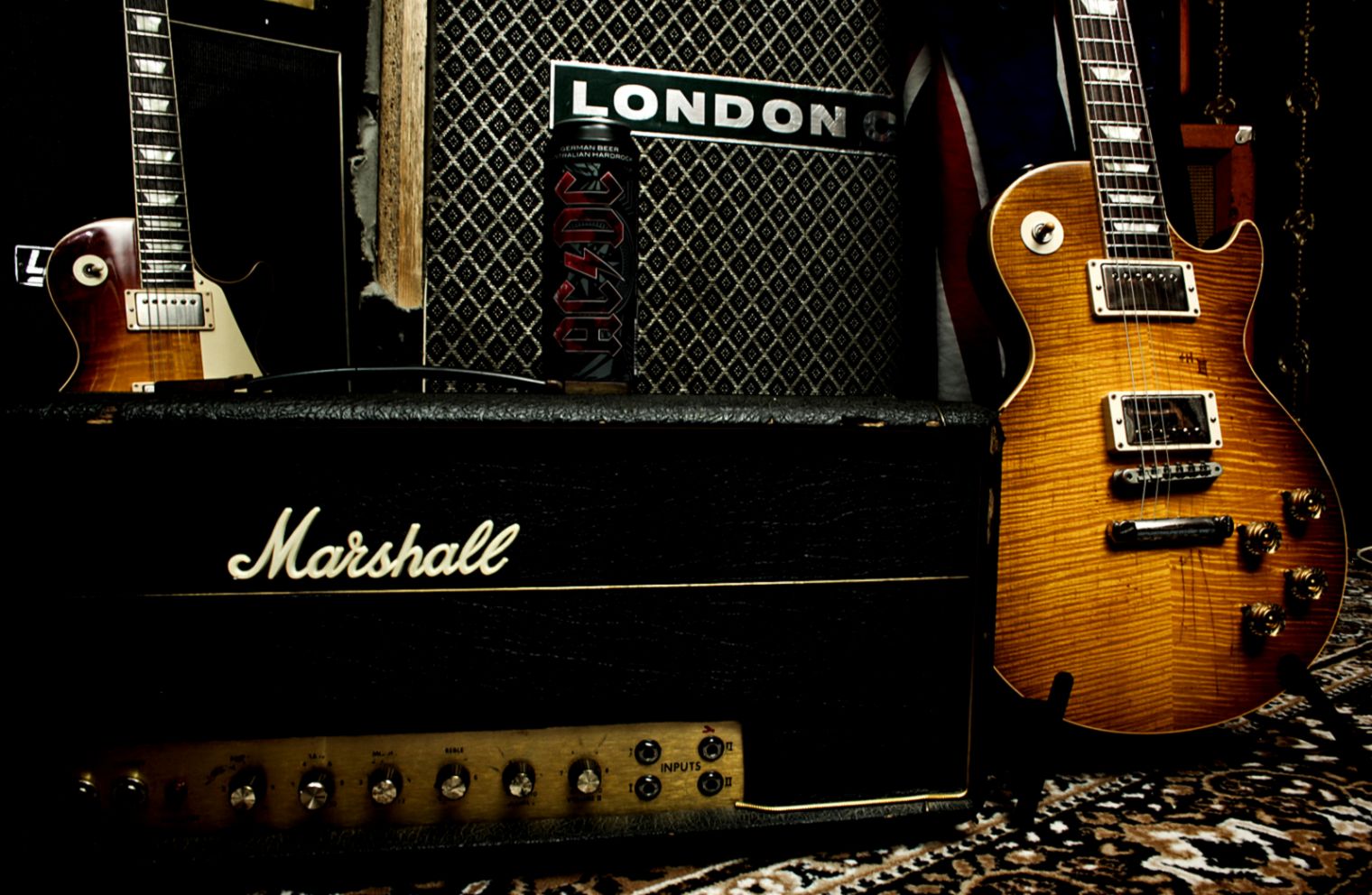 Les Paul Electric Guitar Wallpapers