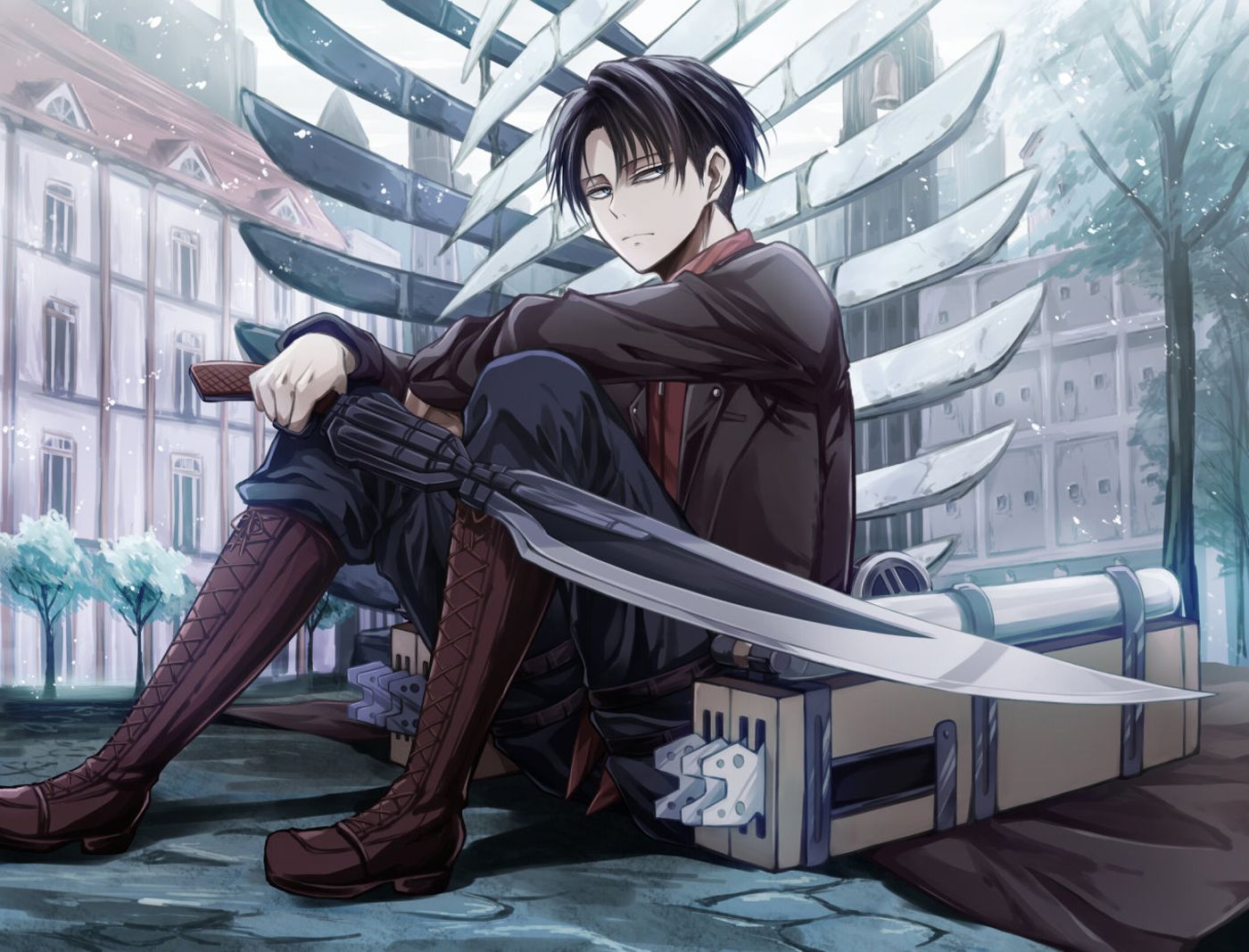 Levi Cleaning Wallpapers