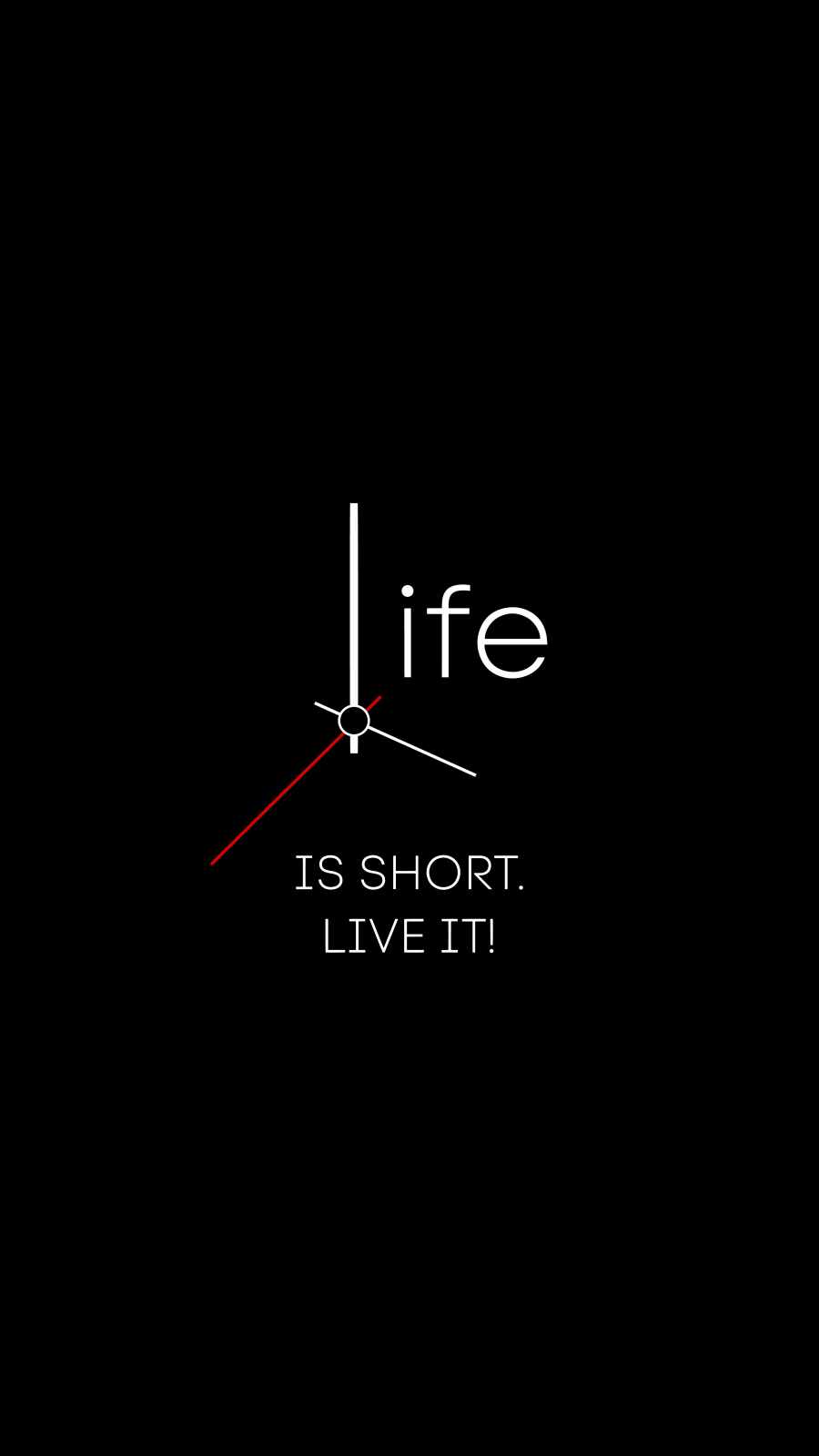 Life Is Short Wallpapers