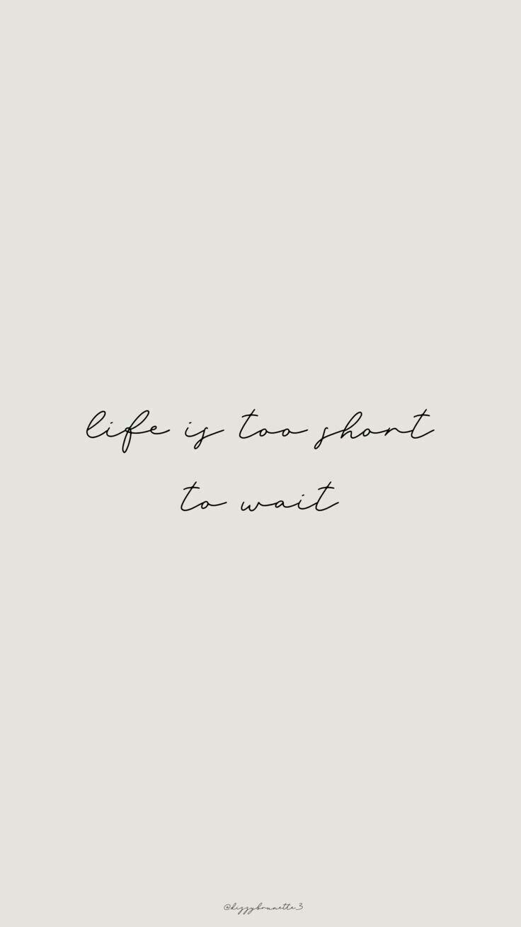 Life Is Short Wallpapers