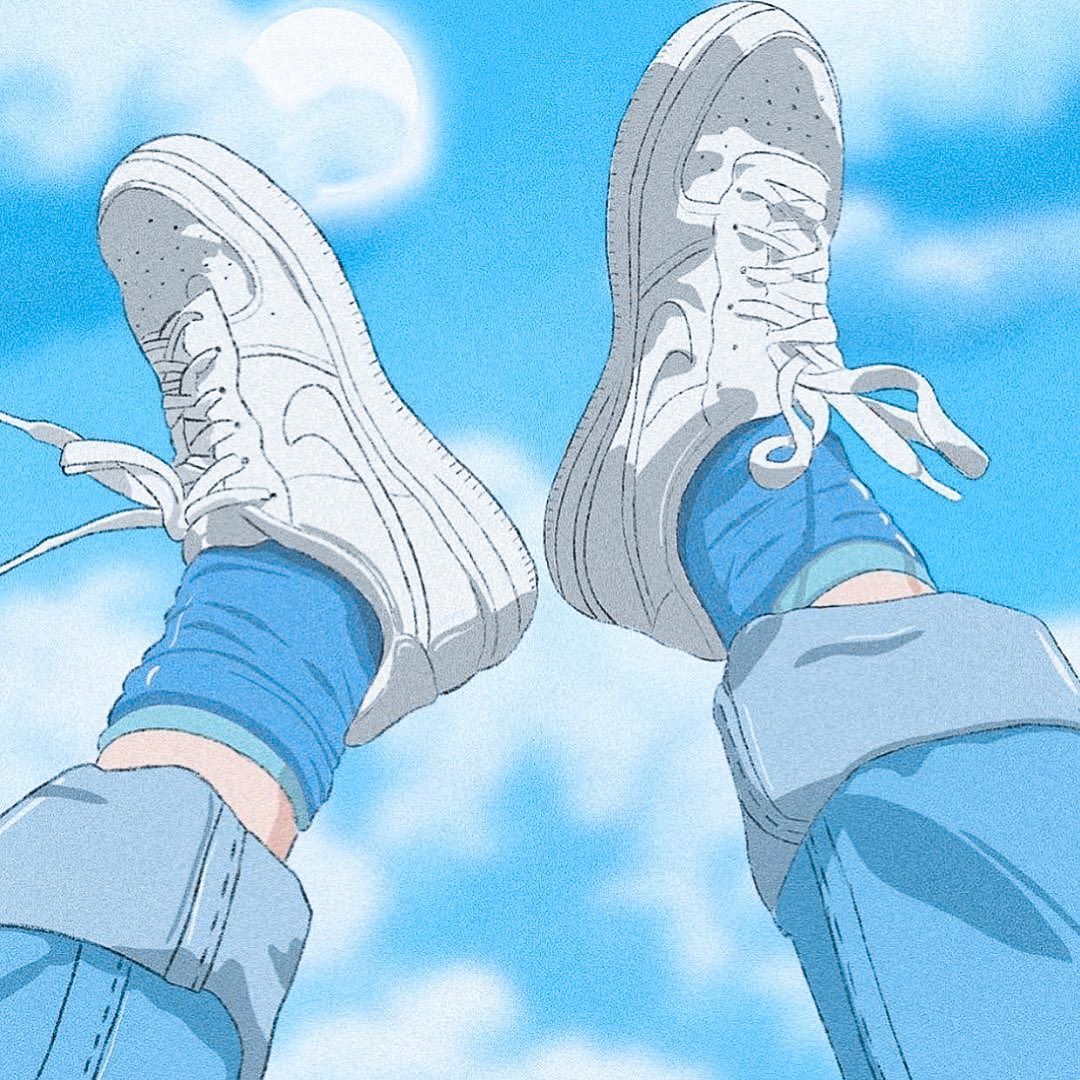 Light Blue Anime Aesthetic Wallpapers