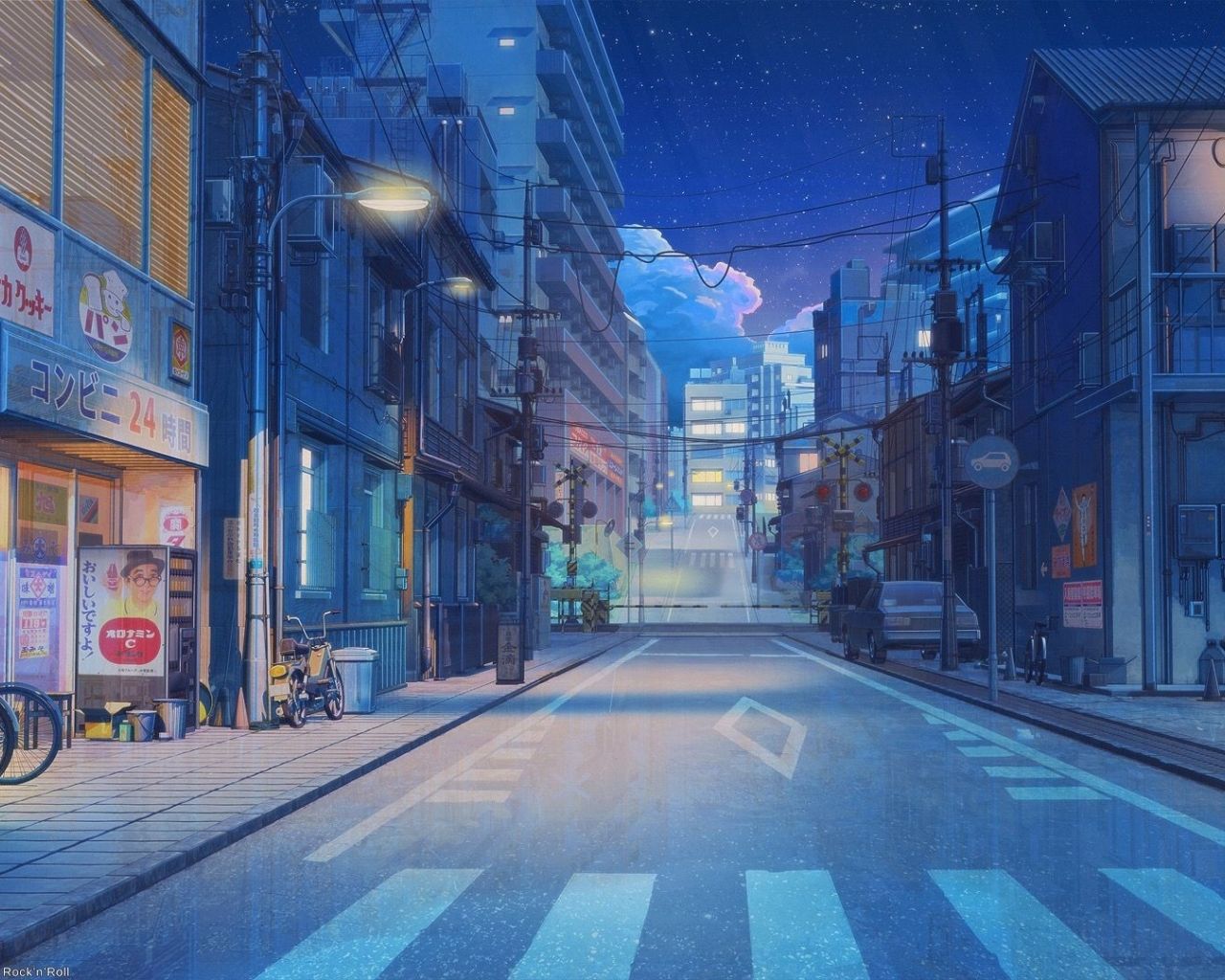 Light Blue Anime Aesthetic Wallpapers