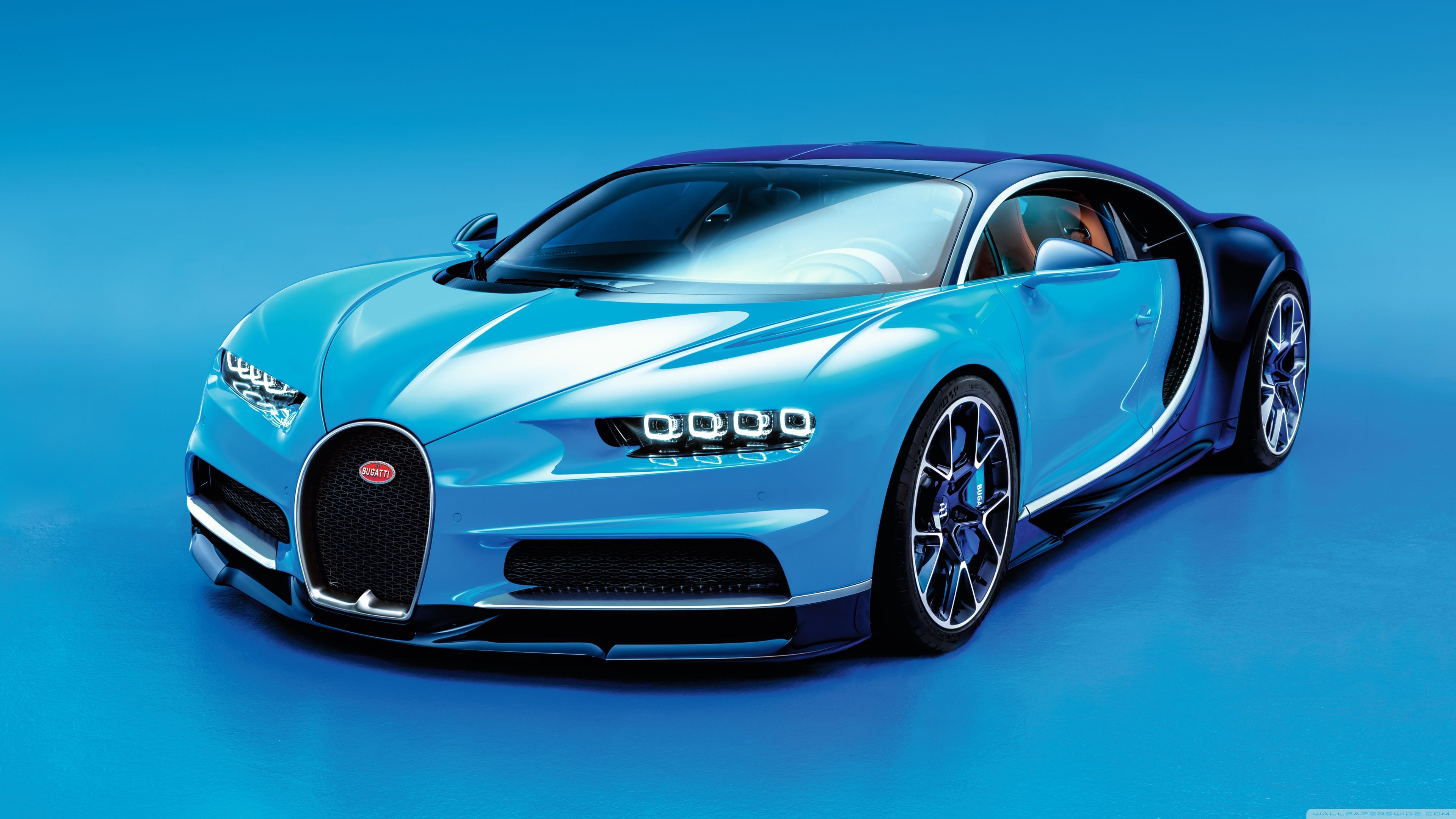 Light Blue Bugatti Wallpapers