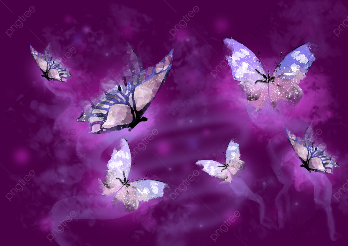 Light Purple Butterfly Wallpapers