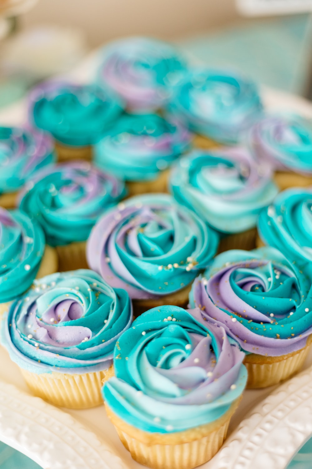 Light Purple Cupcakes Wallpapers