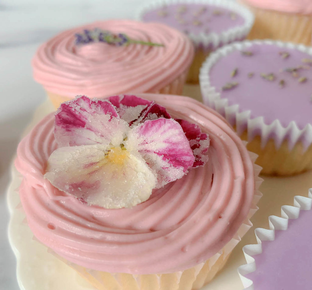 Light Purple Cupcakes Wallpapers