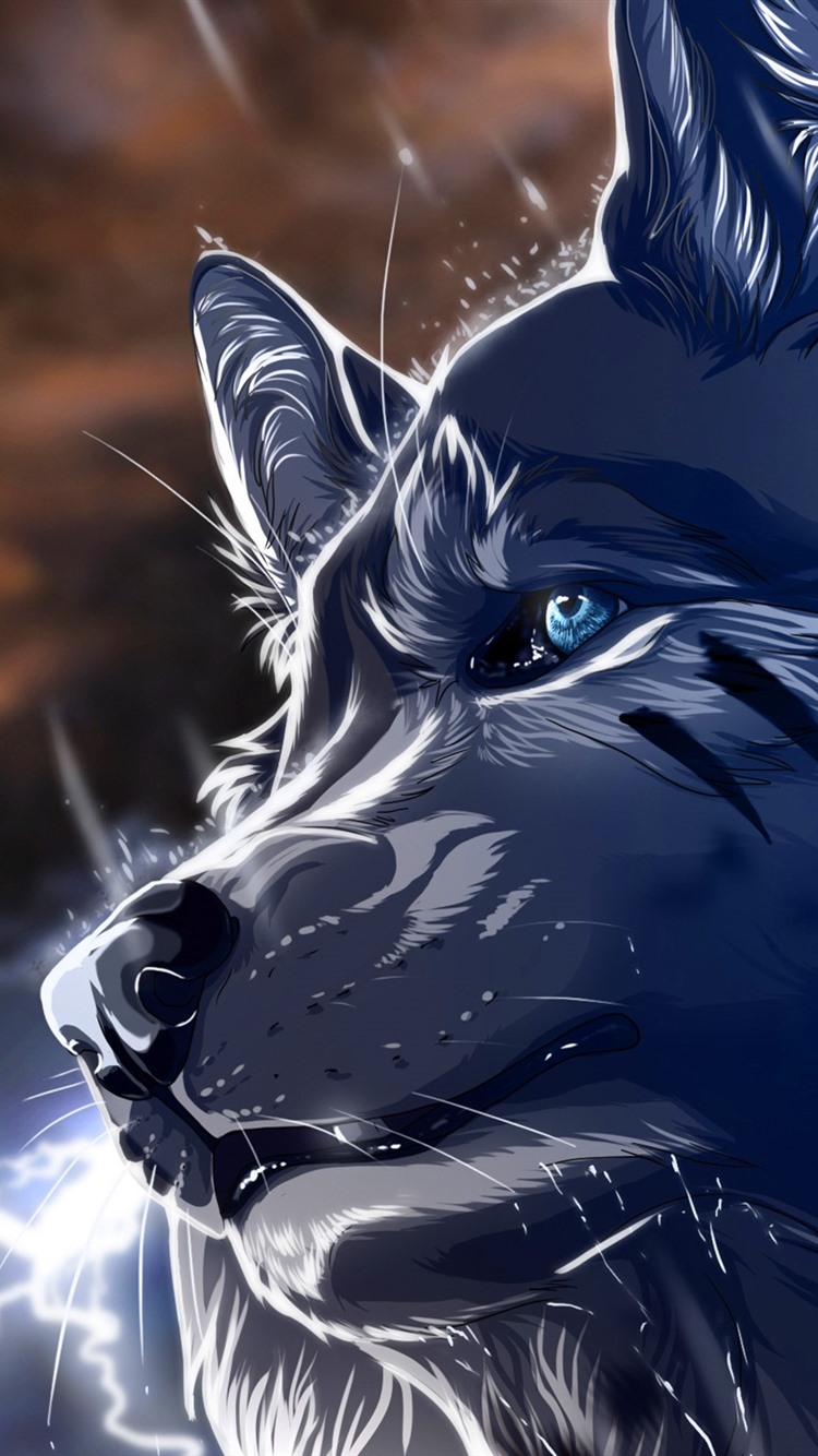 Lightning Wolf Wallpapers