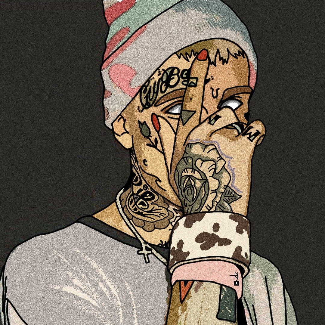 Lil Peep Cartoon Wallpapers