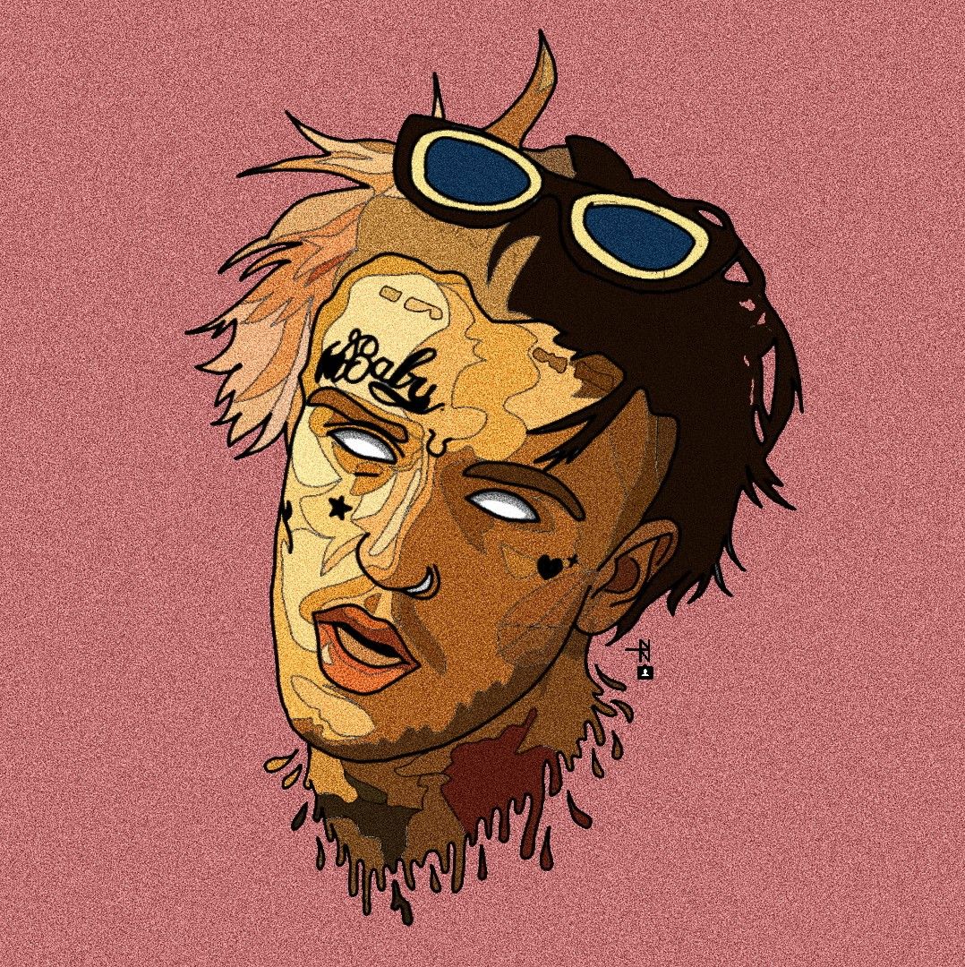 Lil Peep Cartoon Wallpapers