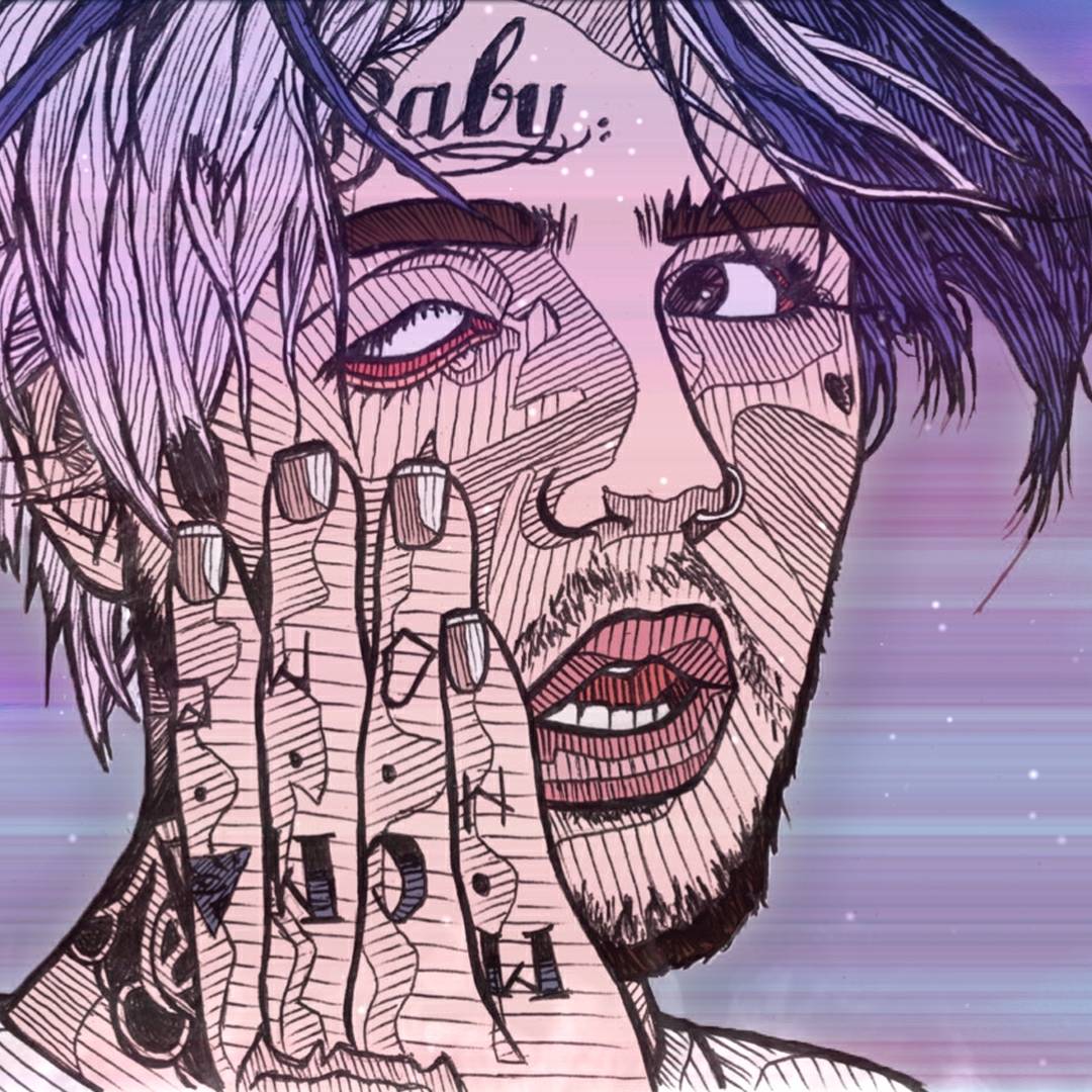 Lil Peep Cartoon Wallpapers