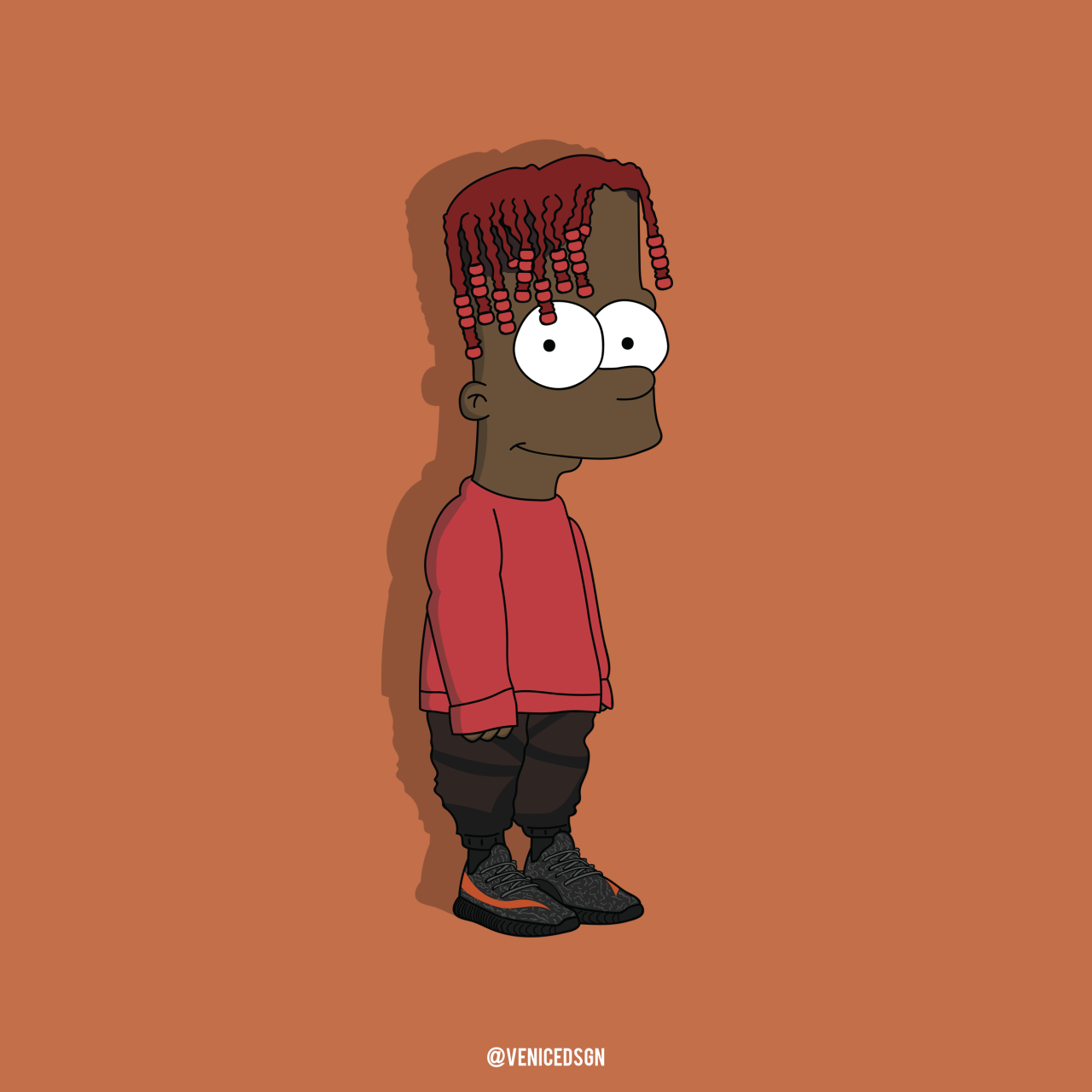 Lil Yatchy Cartoon Wallpapers