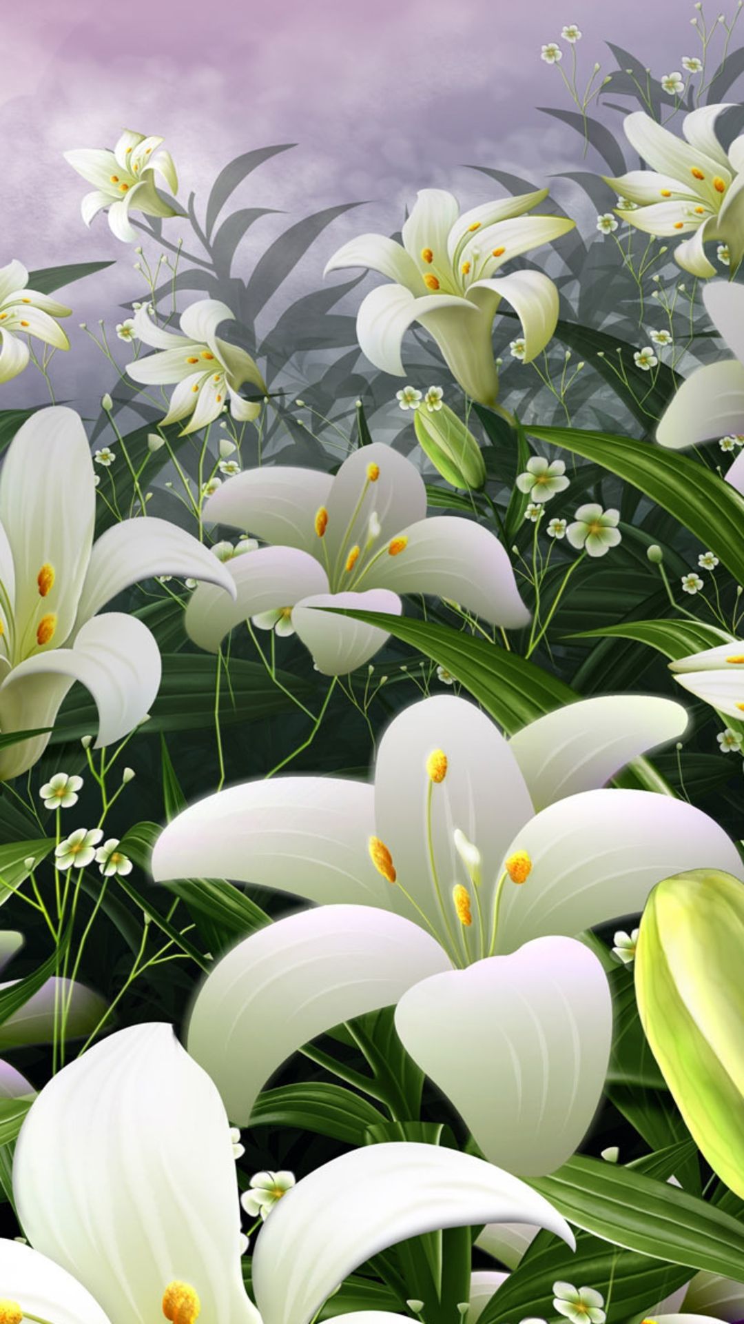 Lilies Iphone Wallpapers