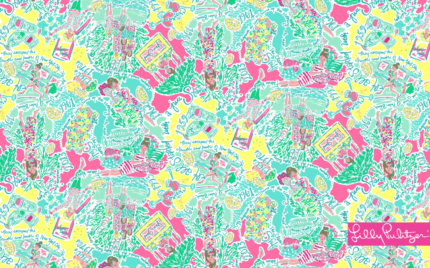 Lilly Pulitzer Laptop Wallpapers