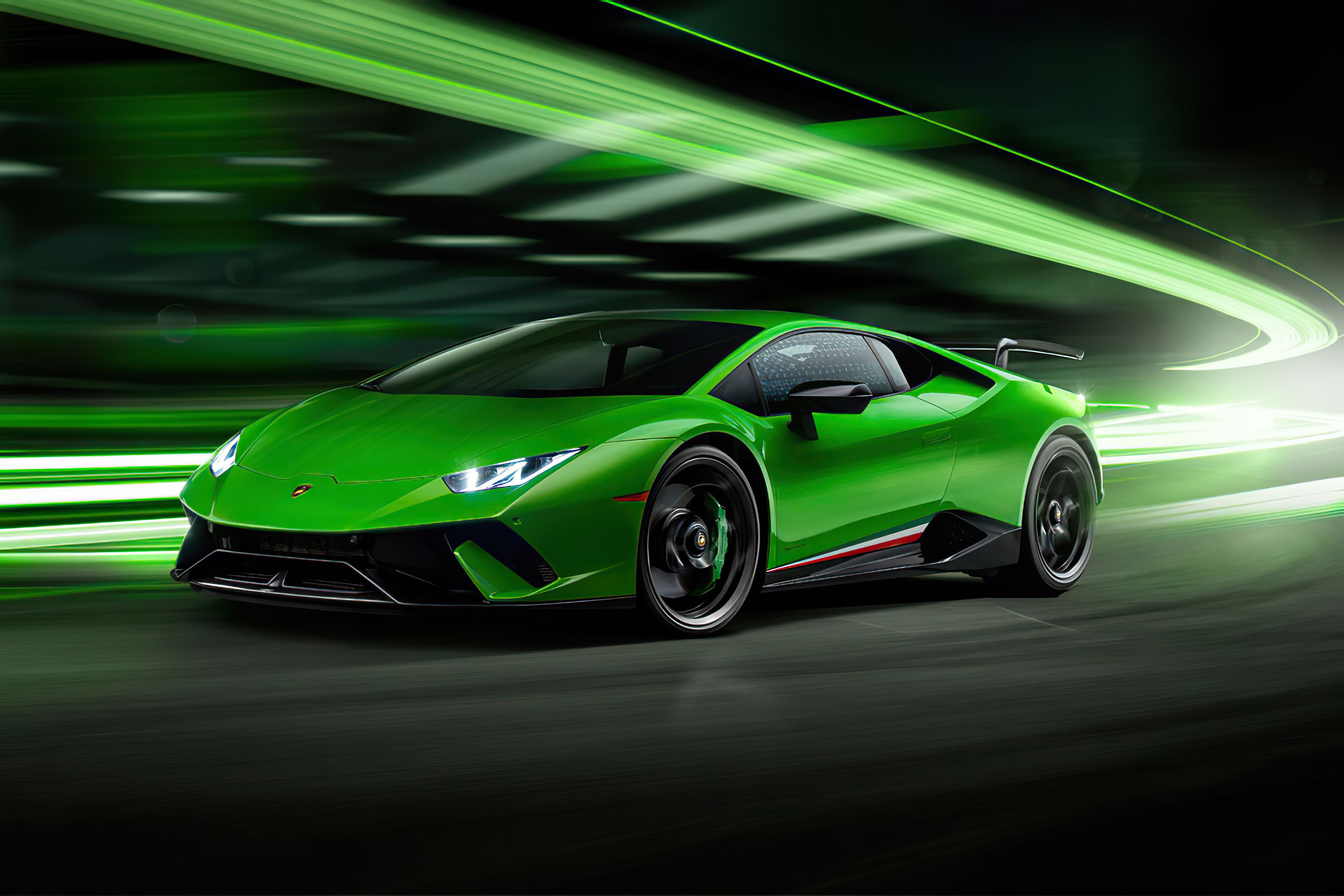 Lime Green Lamborghini Wallpapers