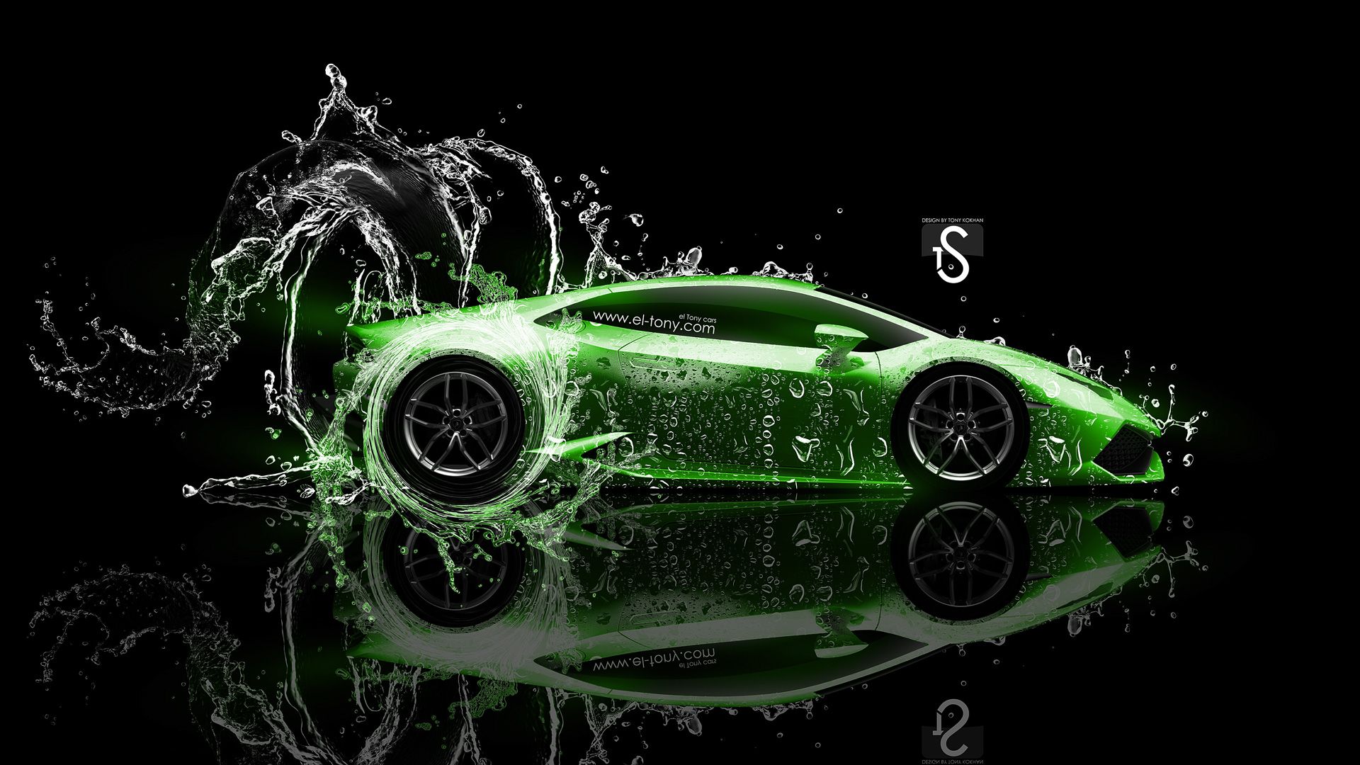 Lime Green Lamborghini Wallpapers