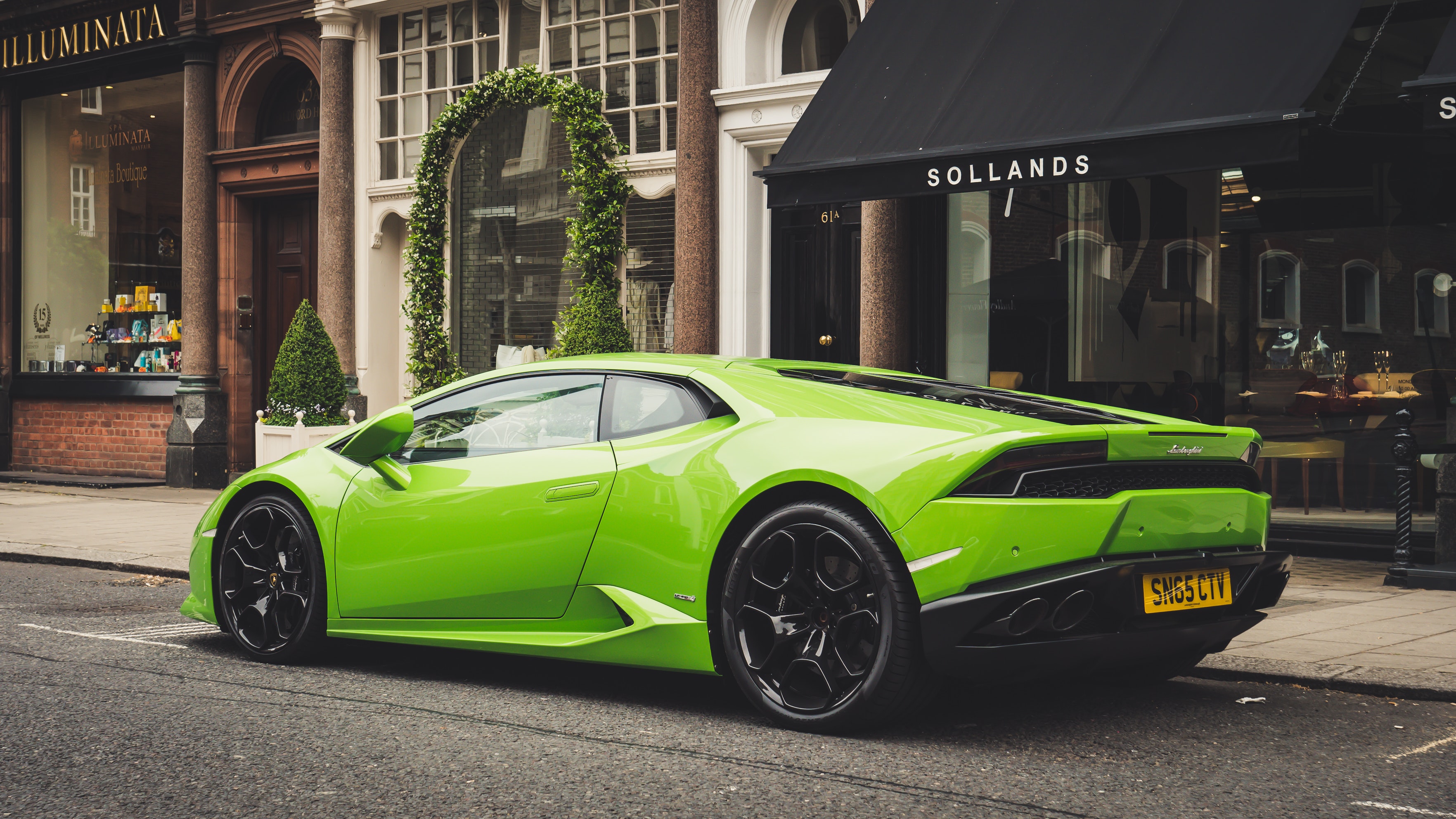 Lime Green Lamborghini Wallpapers