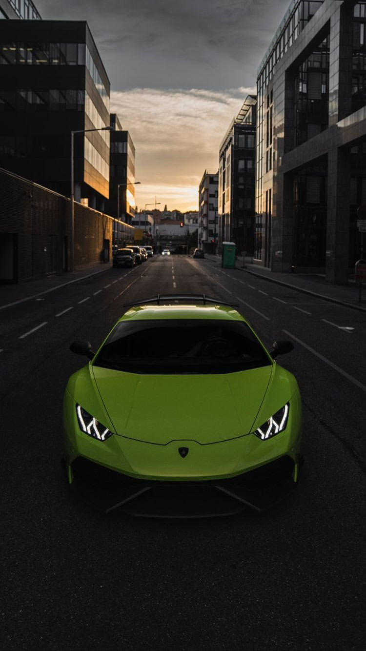 Lime Green Lamborghini Wallpapers