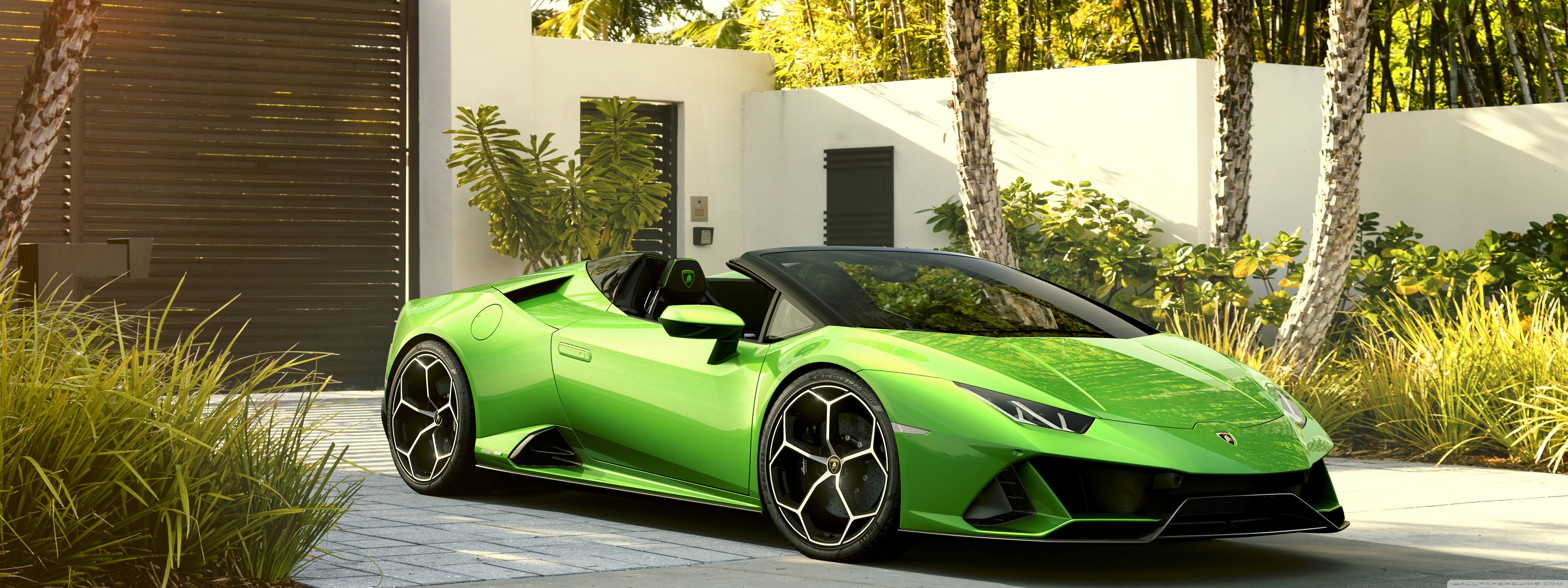 Lime Green Lamborghini Wallpapers