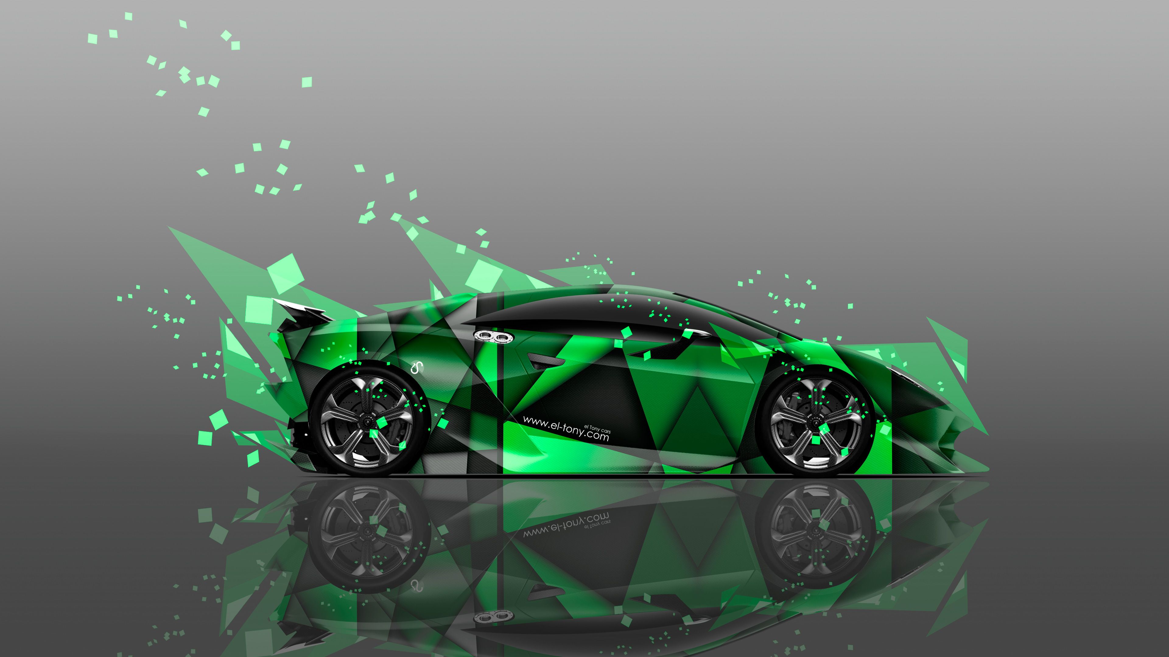 Lime Green Lamborghini Wallpapers