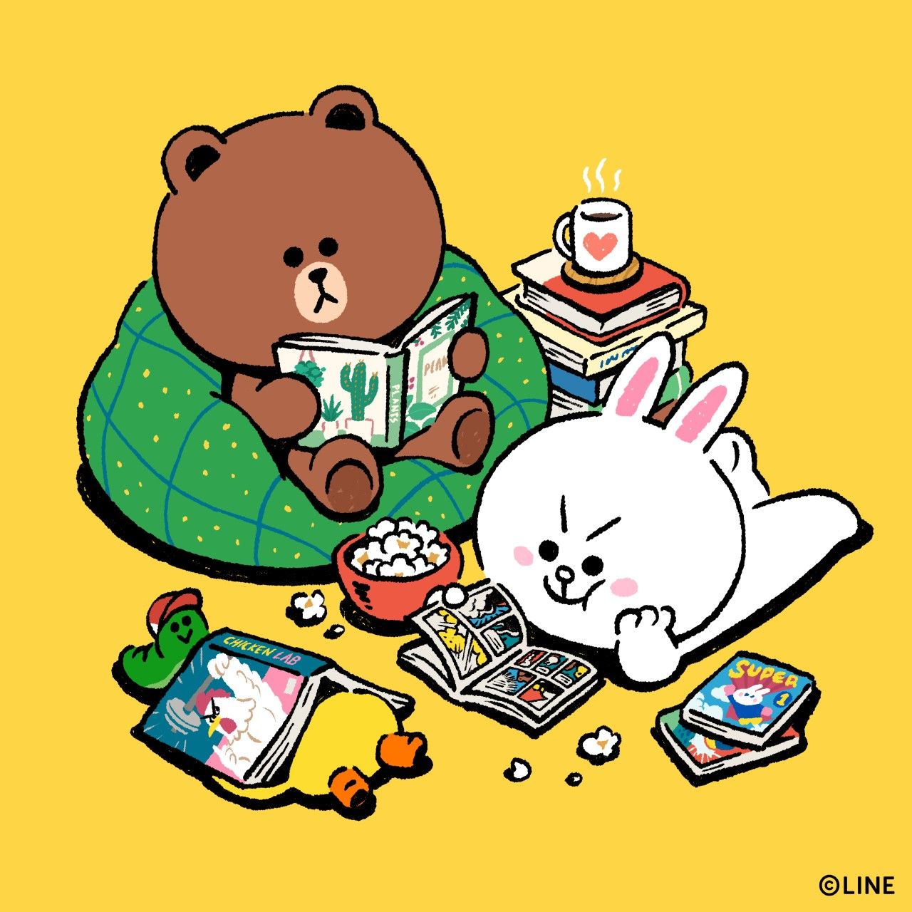 Line Friends Desktop Wallpapers