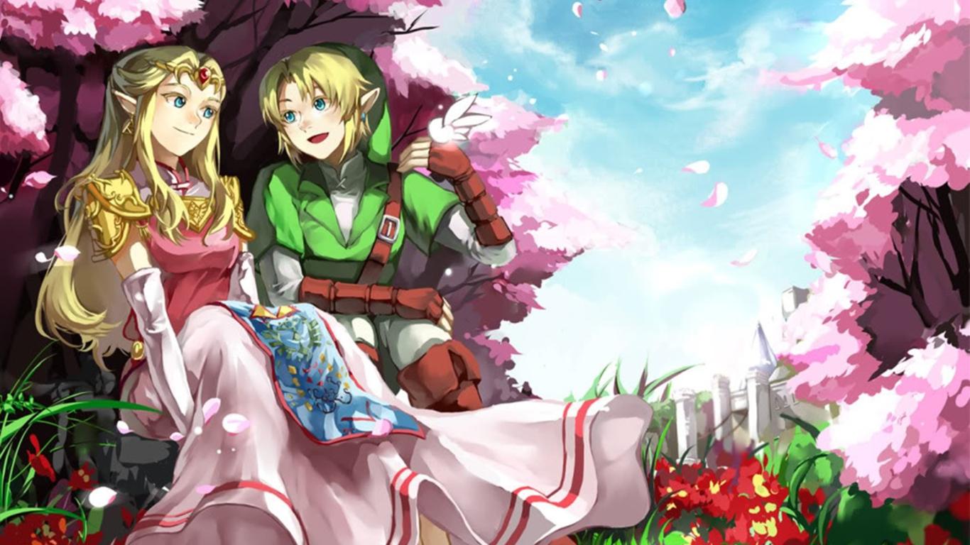 Link And Zelda Wallpapers