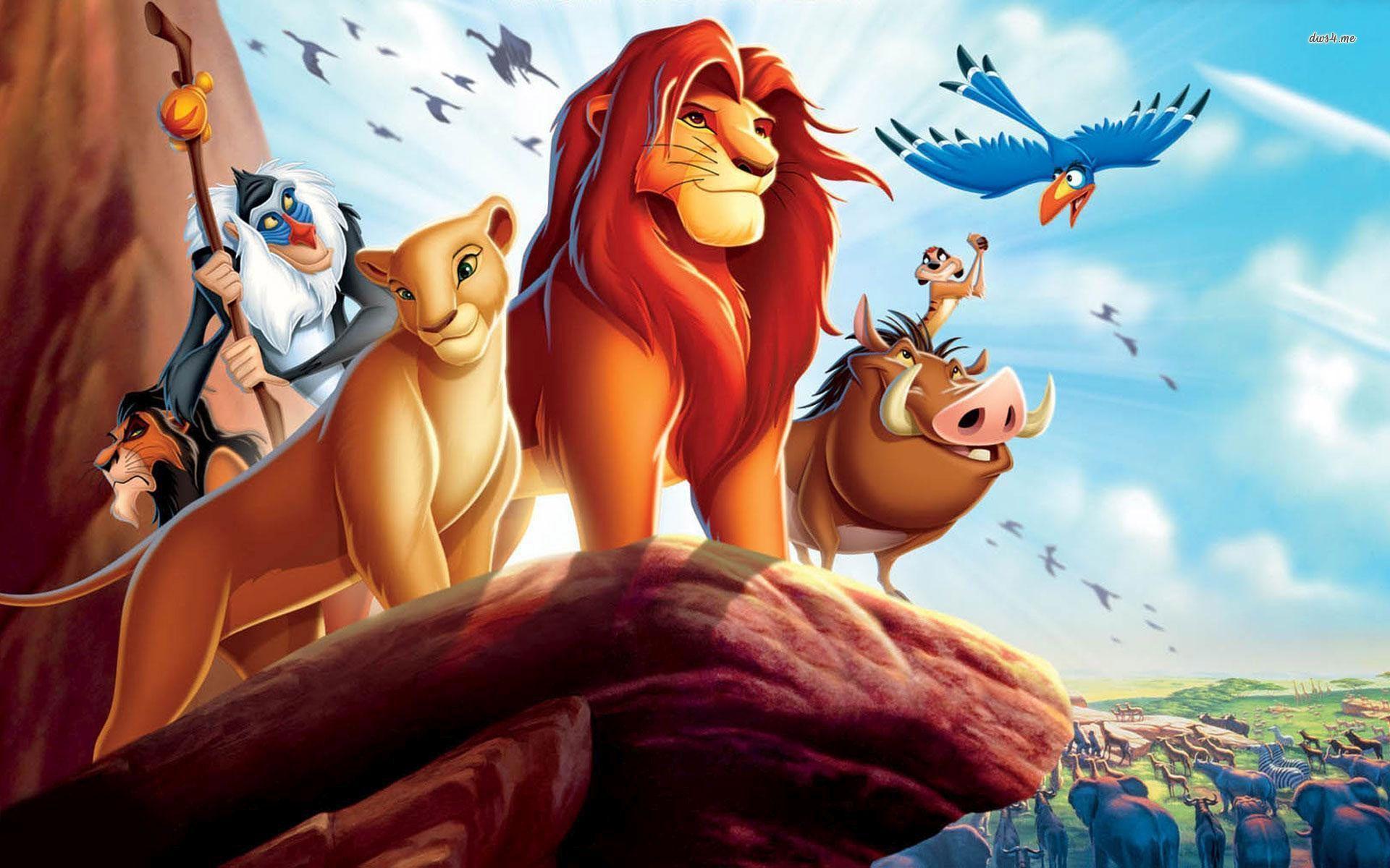 Lion King Cartoons Wallpapers