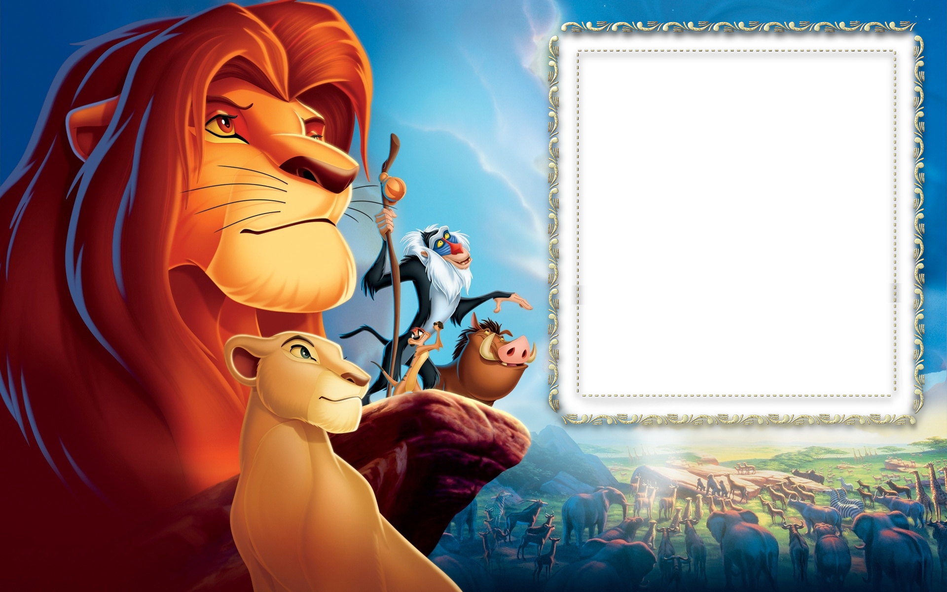 Lion King Borders Wallpapers