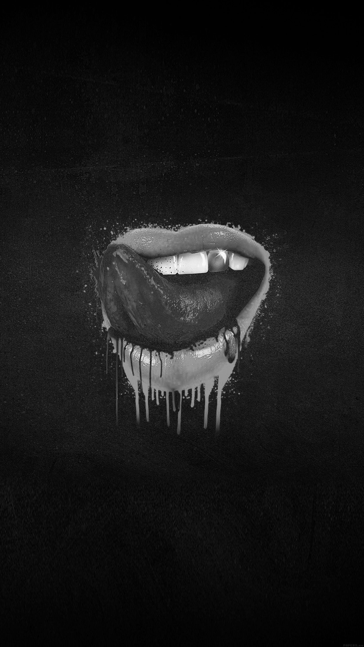 Lips Images Black And White Wallpapers