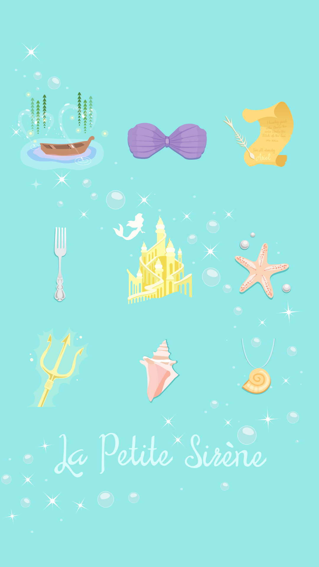 Little Mermaid Iphone Wallpapers