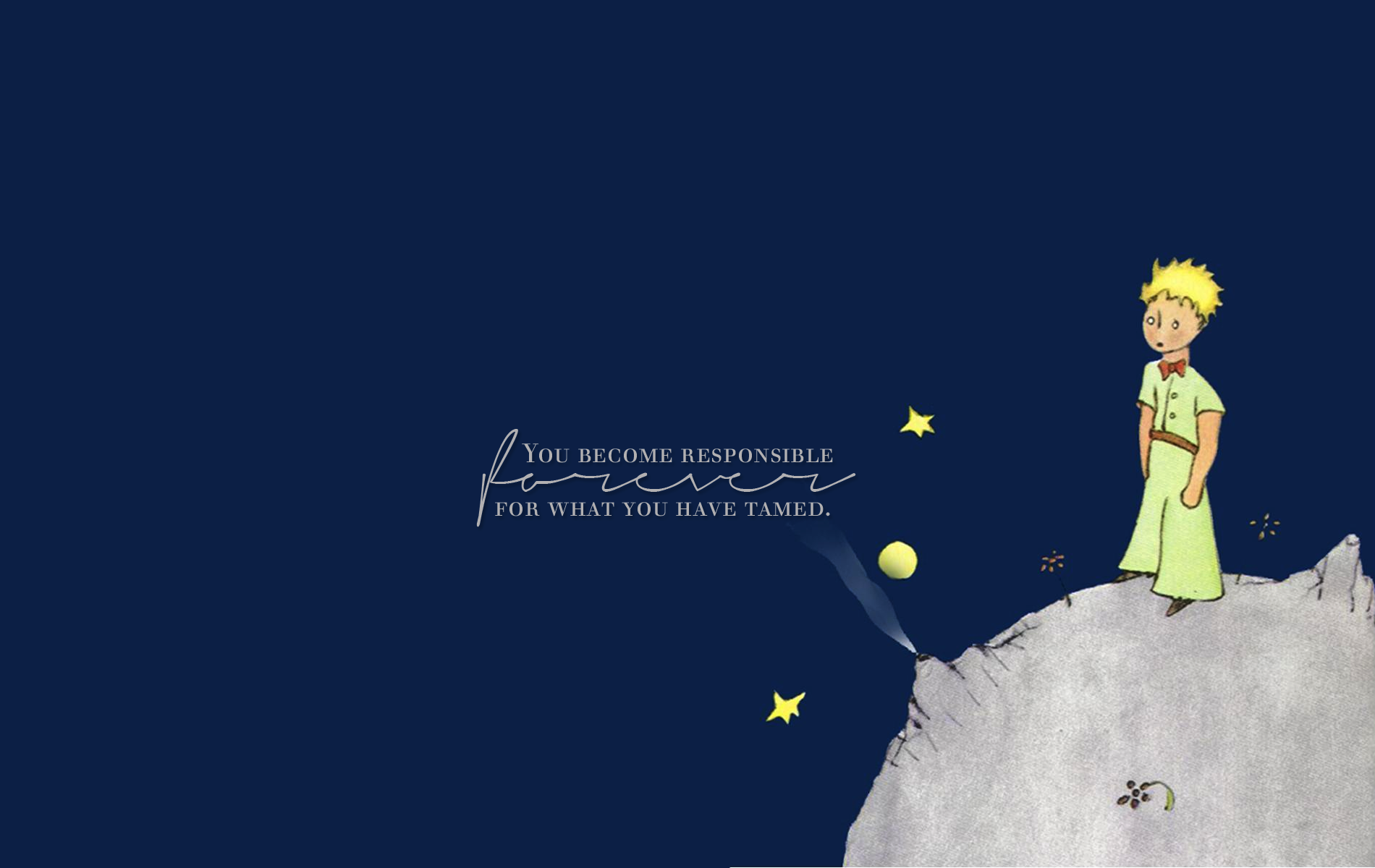 Little Prince Quotes Wallpapers