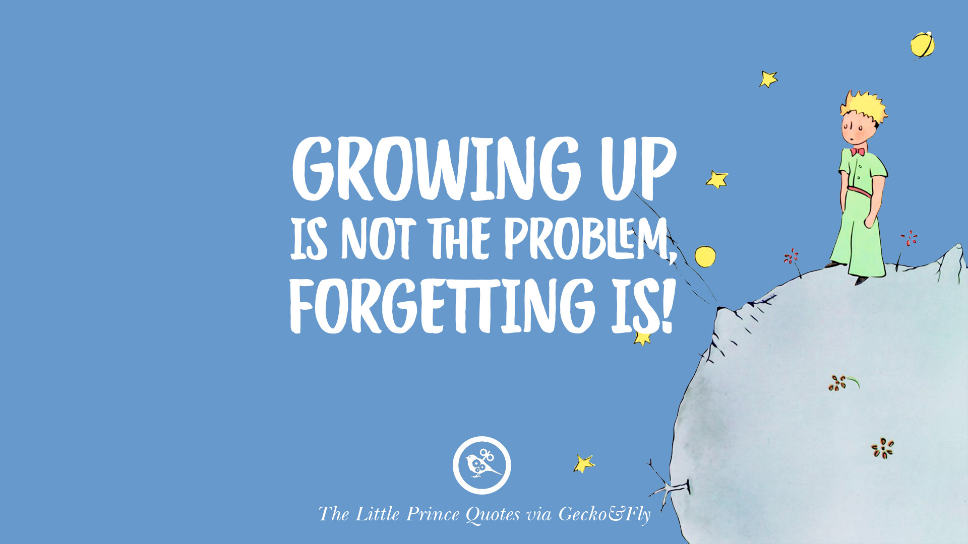 Little Prince Quotes Wallpapers