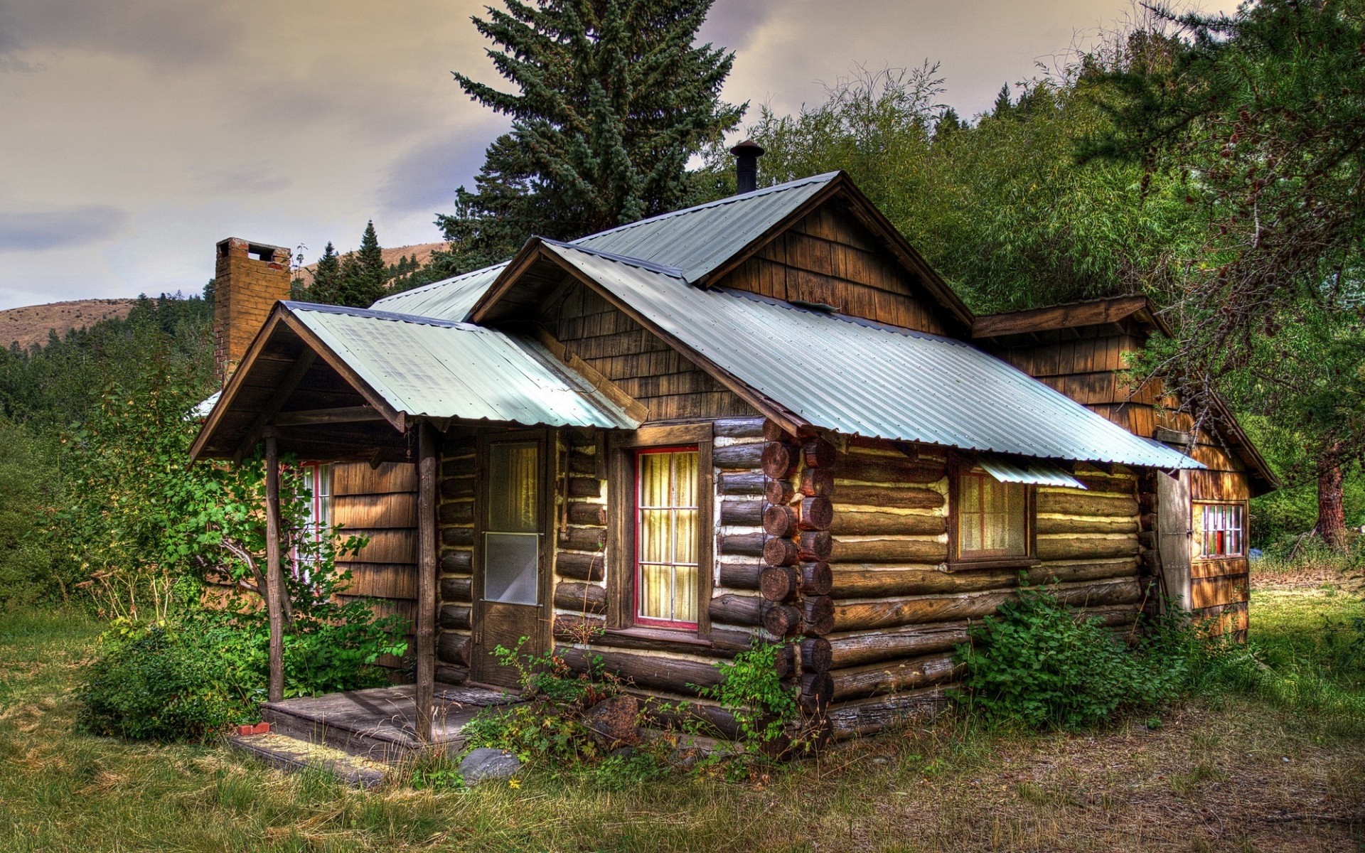 Log Cabin Wallpapers