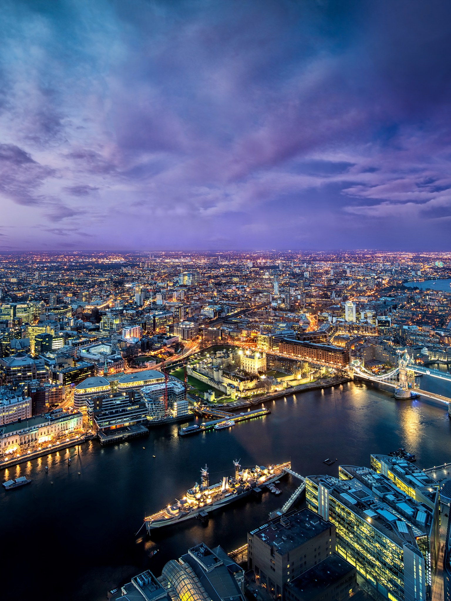 London Aerial View Wallpapers