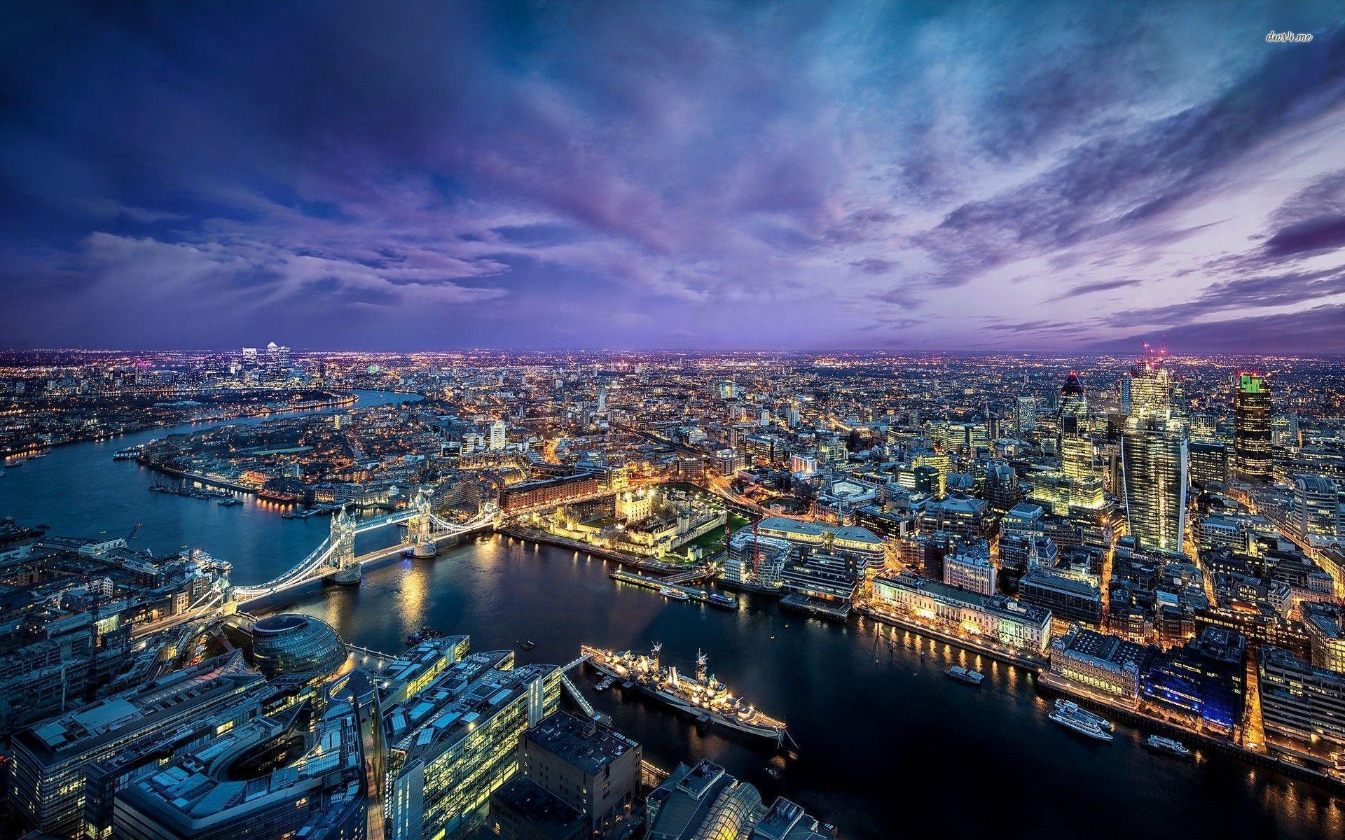 London Aerial View Wallpapers