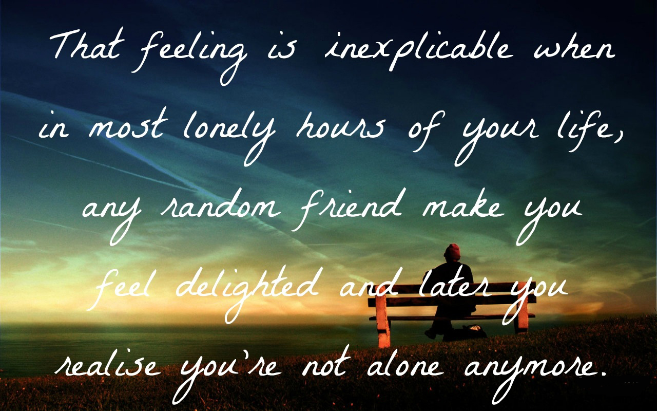 Lonely Captions Wallpapers