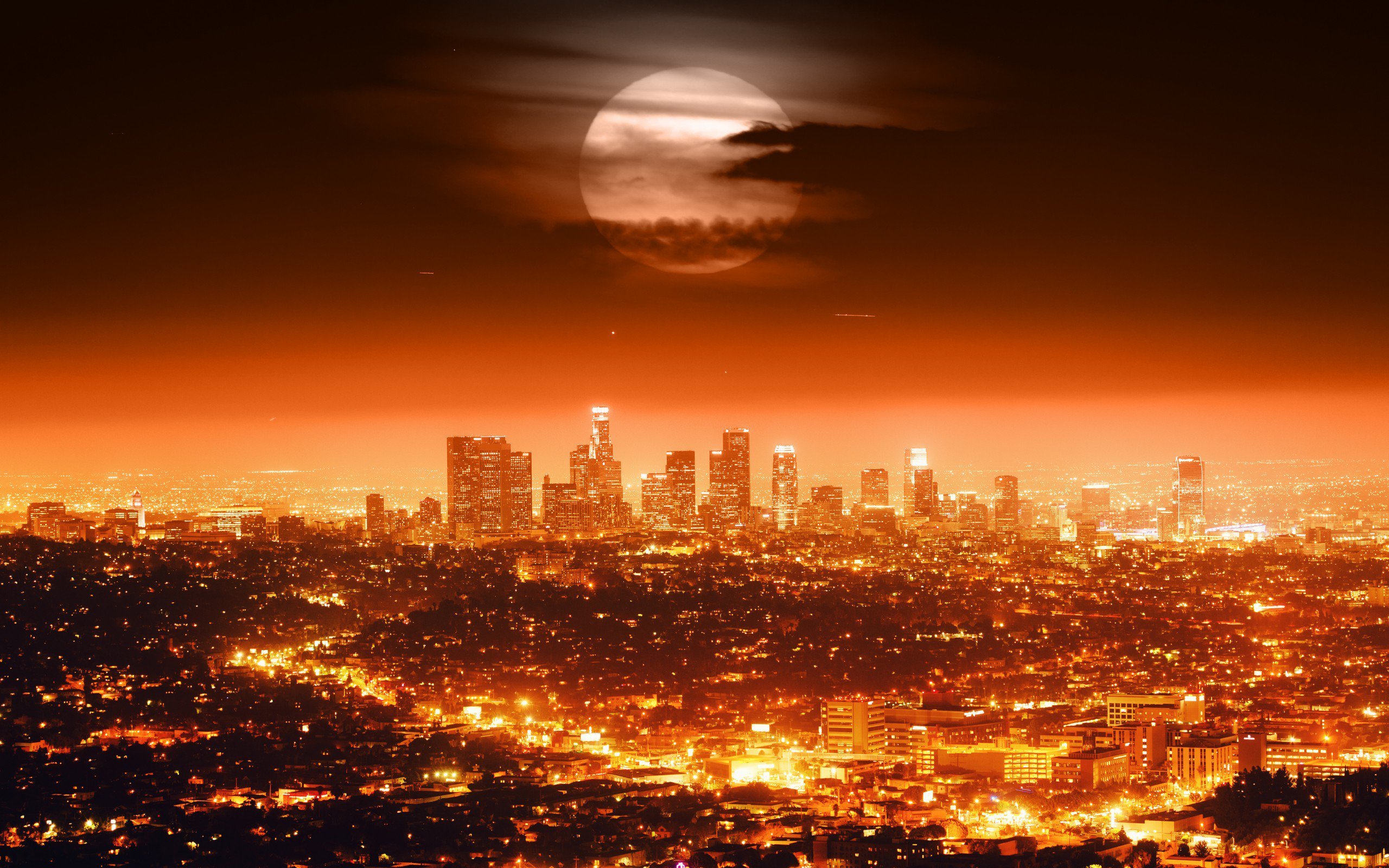 Los Angeles Night Wallpapers