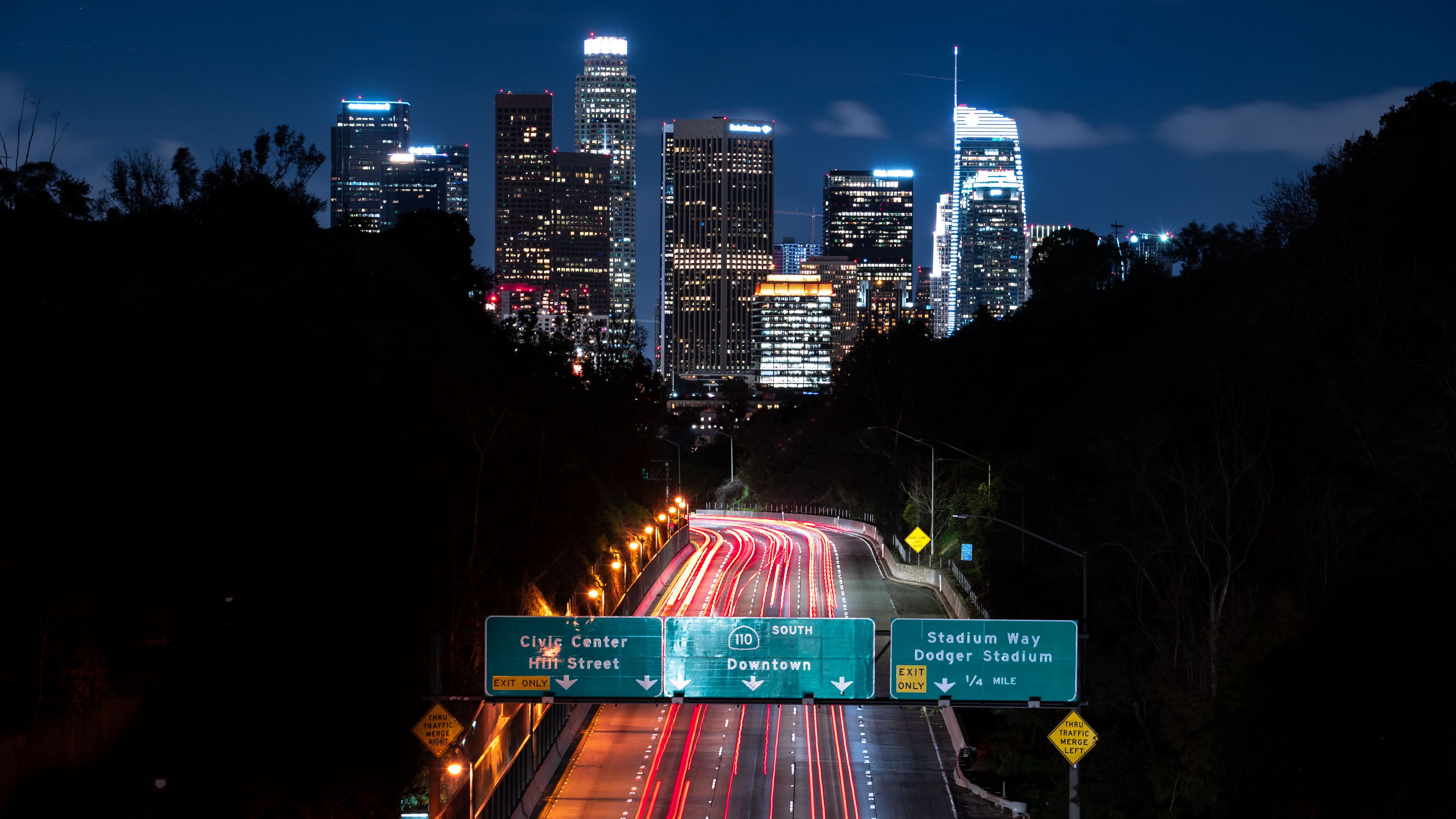 Los Angeles Night Wallpapers