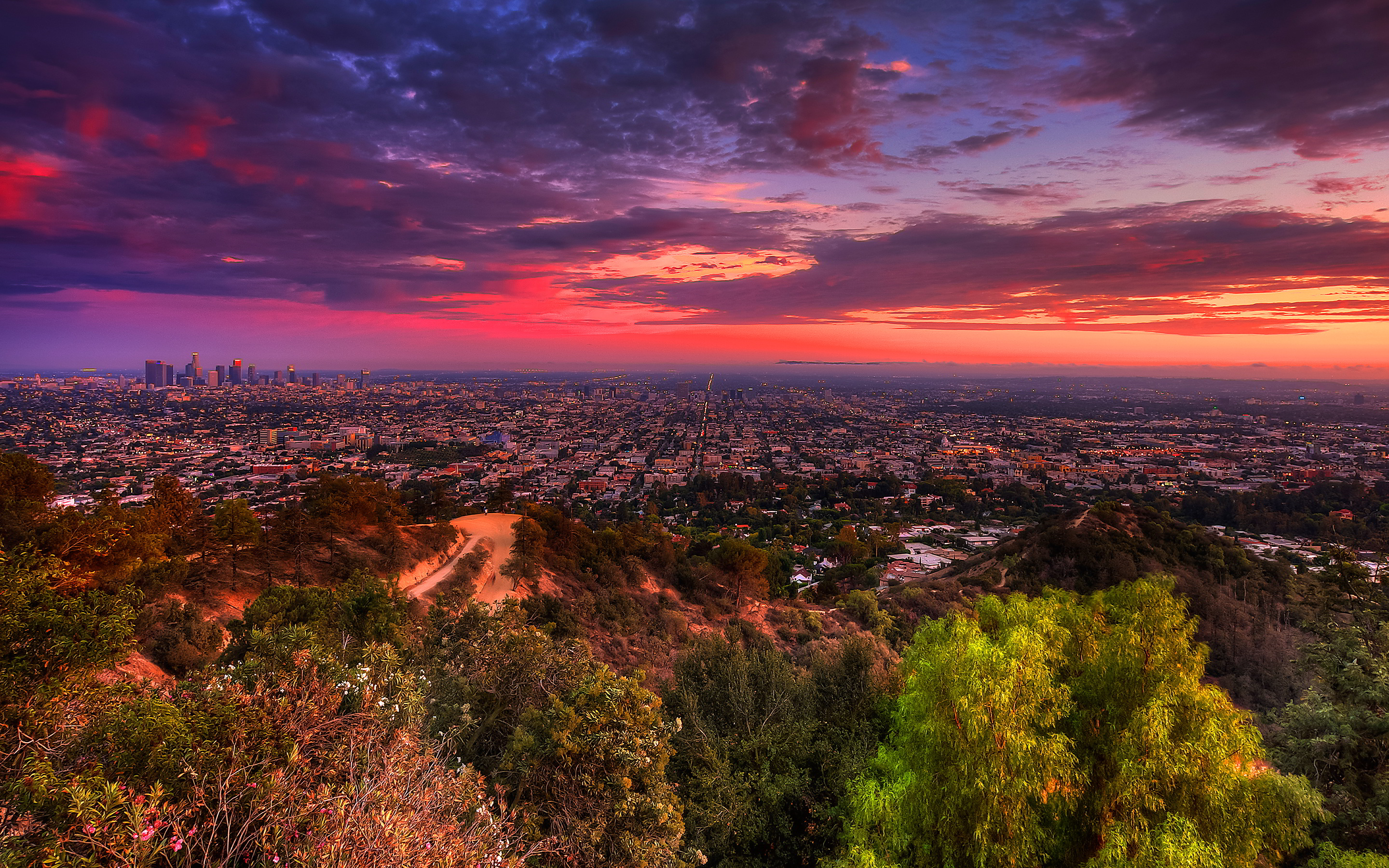 Los Angeles Sunset Wallpapers