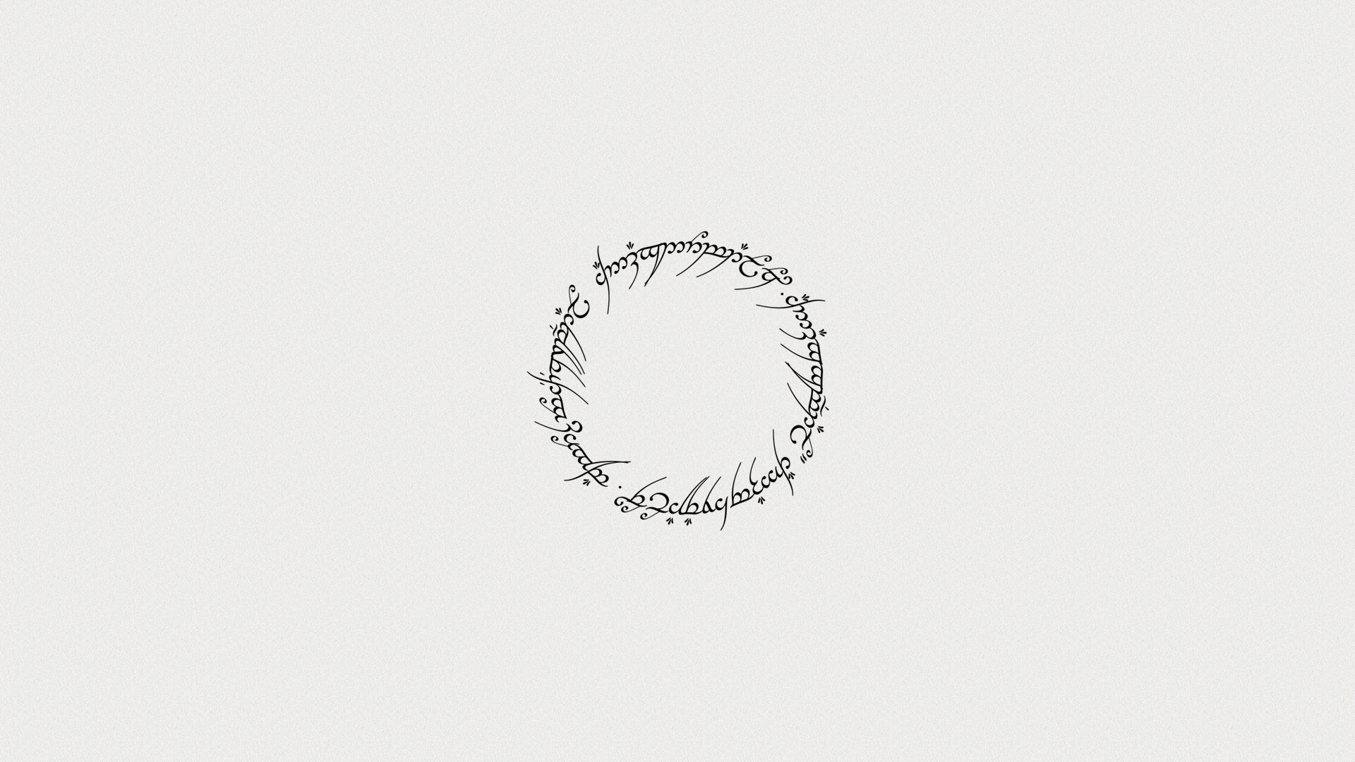 Lotr Minimalist Wallpapers