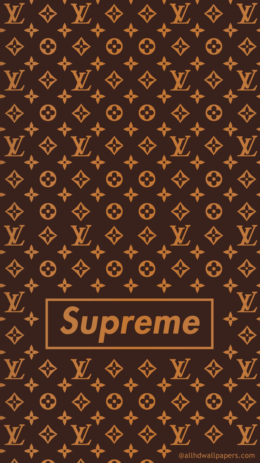 Louis Vuitton Supreme Print Wallpapers